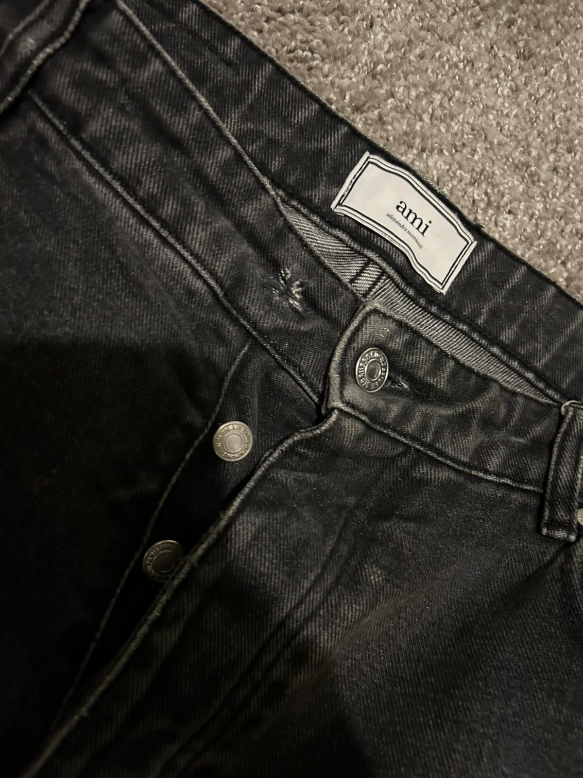 AMI Ami straight leg denim Size US 34 / EU 50 - 4 Thumbnail