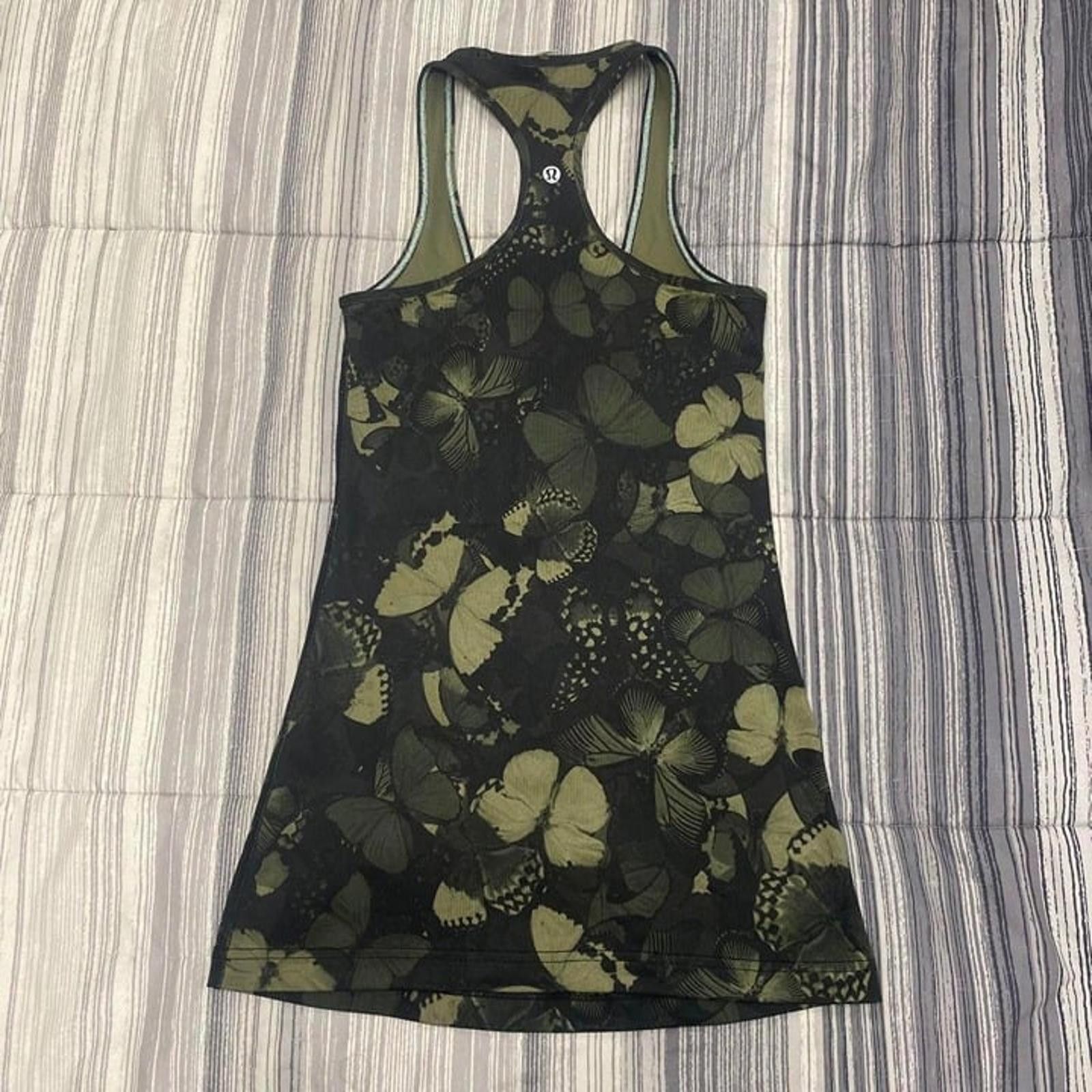 Lululemon Lululemon Green Cool Racer Back tank top Size XS / US 0-2 / IT 36-38 - 2 Thumbnail