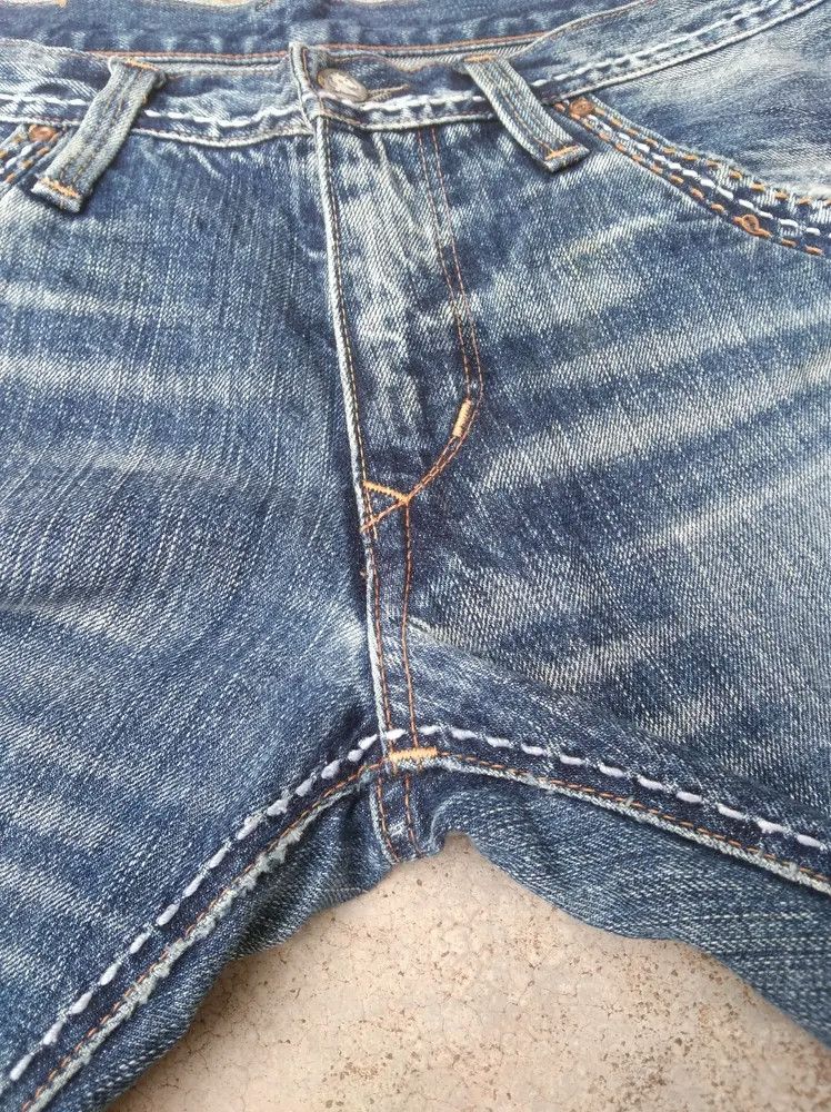 Japanese Brand Vintage RNA Retro Punk Distressed Jeans 32x30 Size US 32 / EU 48 - 10 Thumbnail