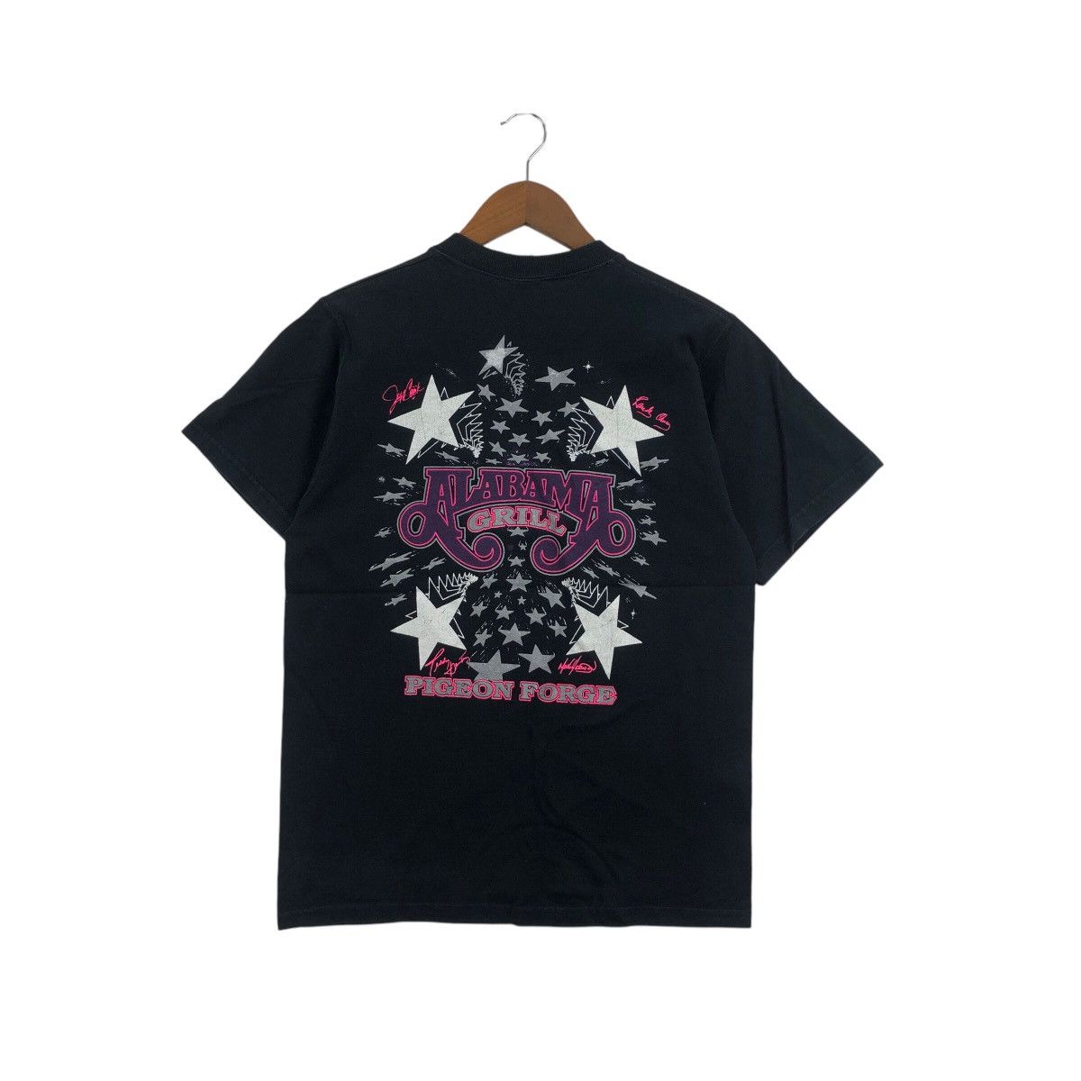 Band Tees × Vintage Vintage 90s ALABAMA GRILL Tee Shirt Band Tees Size US S / EU 44-46 / 1 - 5 Thumbnail