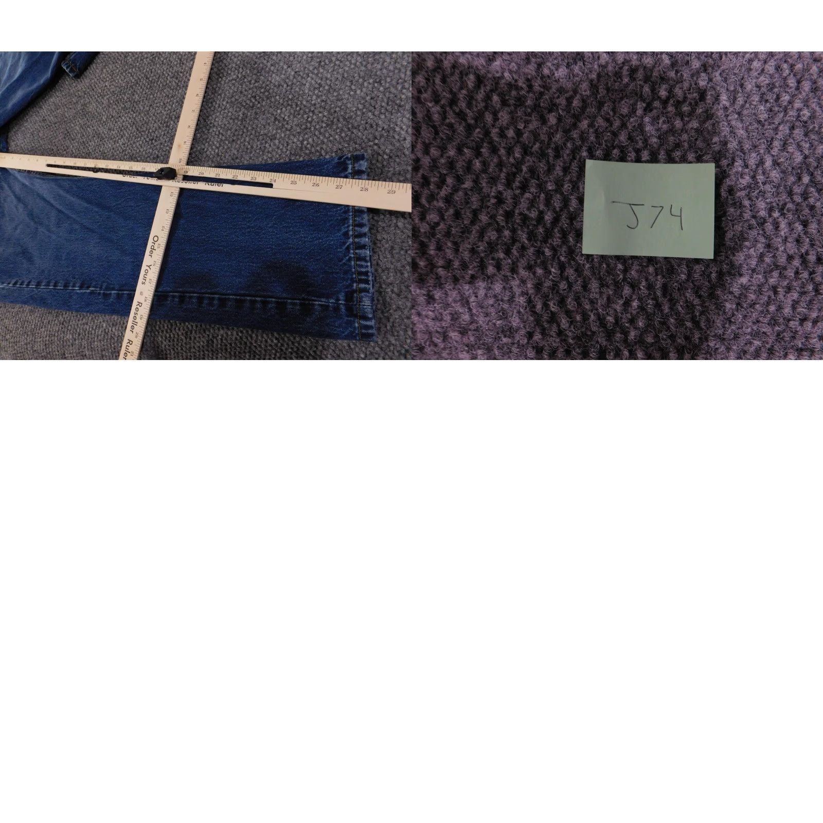 Levi's Levi's 505 Jeans Mens 33x30 Blue Denim Regular Fit Straight Leg Zip Fly Classic Size US 33 - 9 Thumbnail