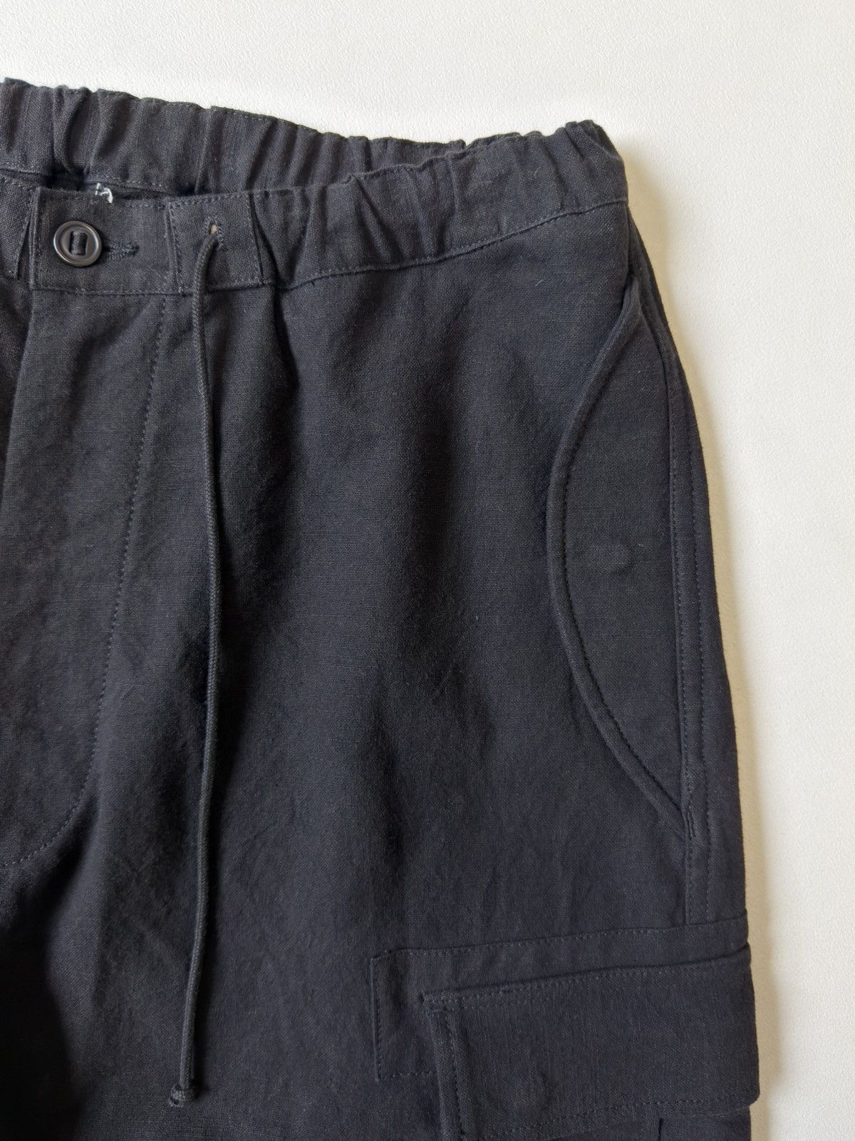 Story Mfg. Black Wide Leg ‘Paco’ Cargo Pants Size US 36 / EU 52 - 5 Thumbnail