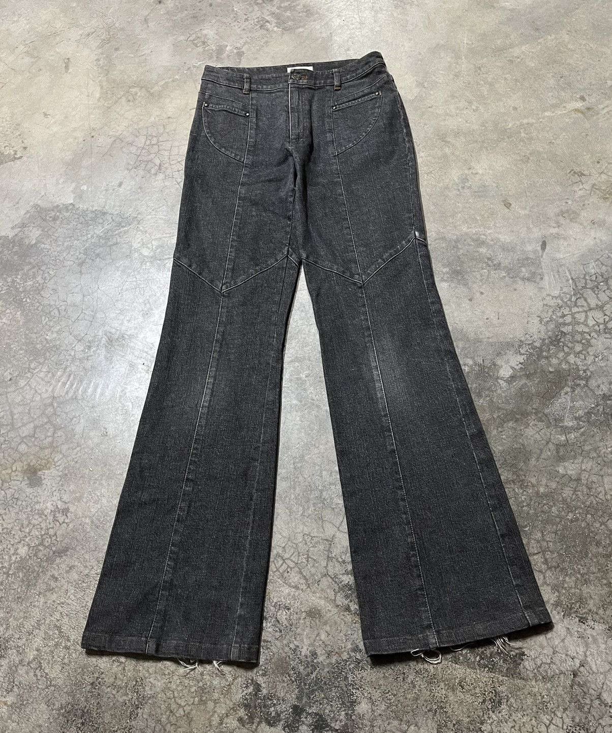If Six Was Nine If Six Was Nine BTF/BCFZ Zipper Flare Denim Jeans