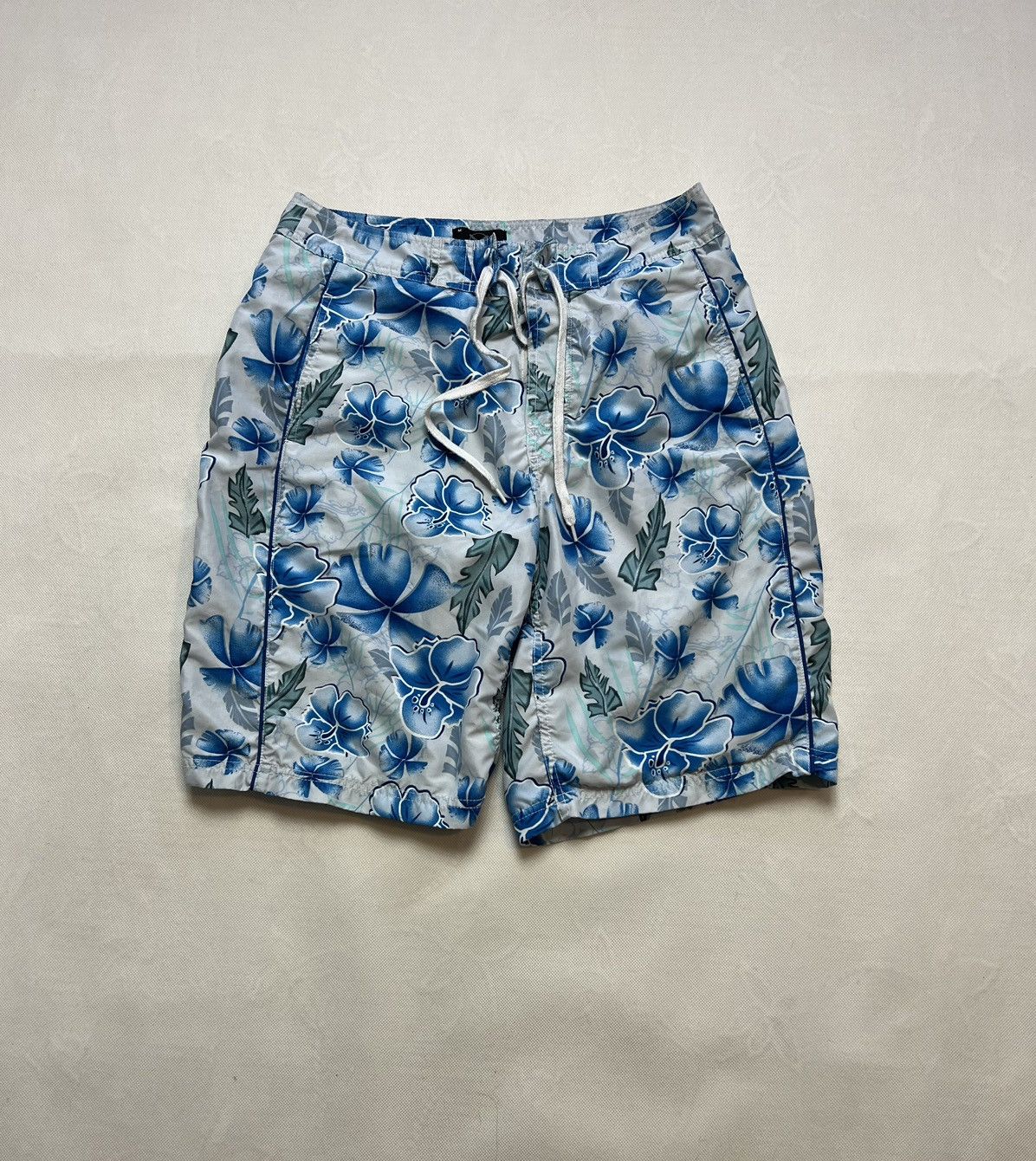 Vintage Shorts Expensive hawaiian ice flowers Size US 32 / EU 48 - 1 Thumbnail