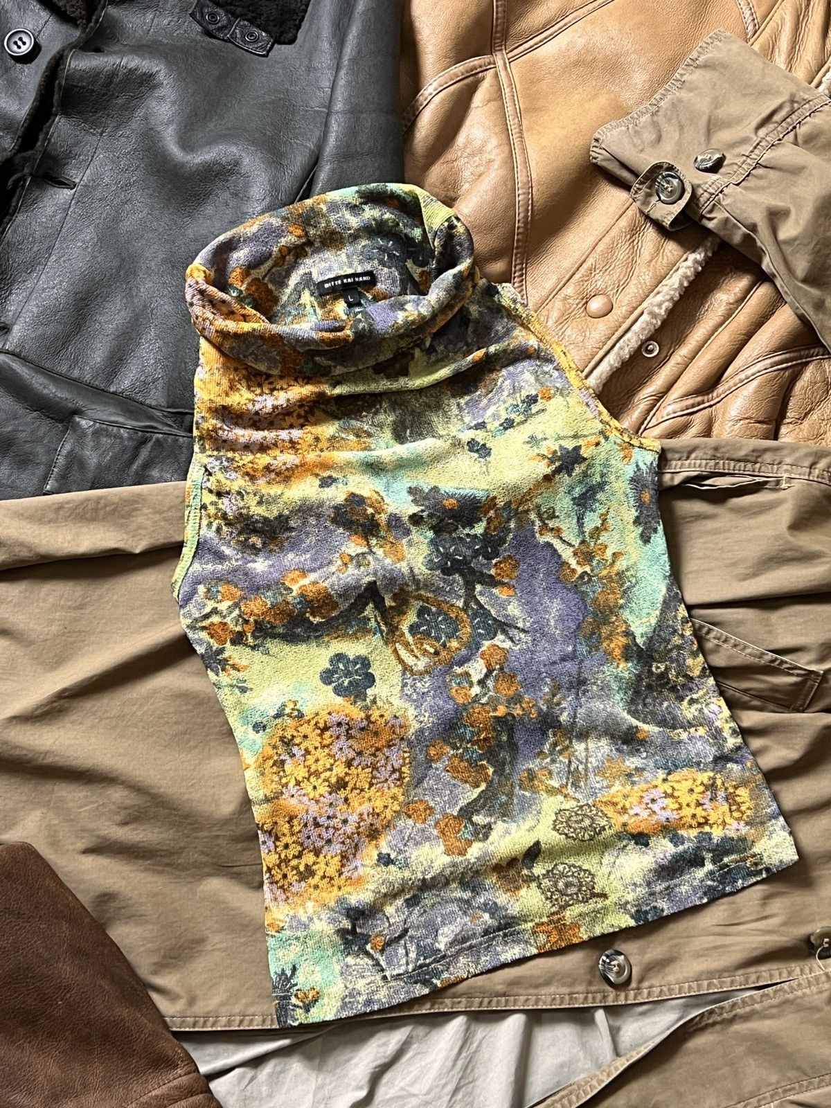 Other Bitte Kai Rand Vintage Avant Garde Floral Blouse JPG Etro Size L / US 10 / IT 46 - 3 Thumbnail