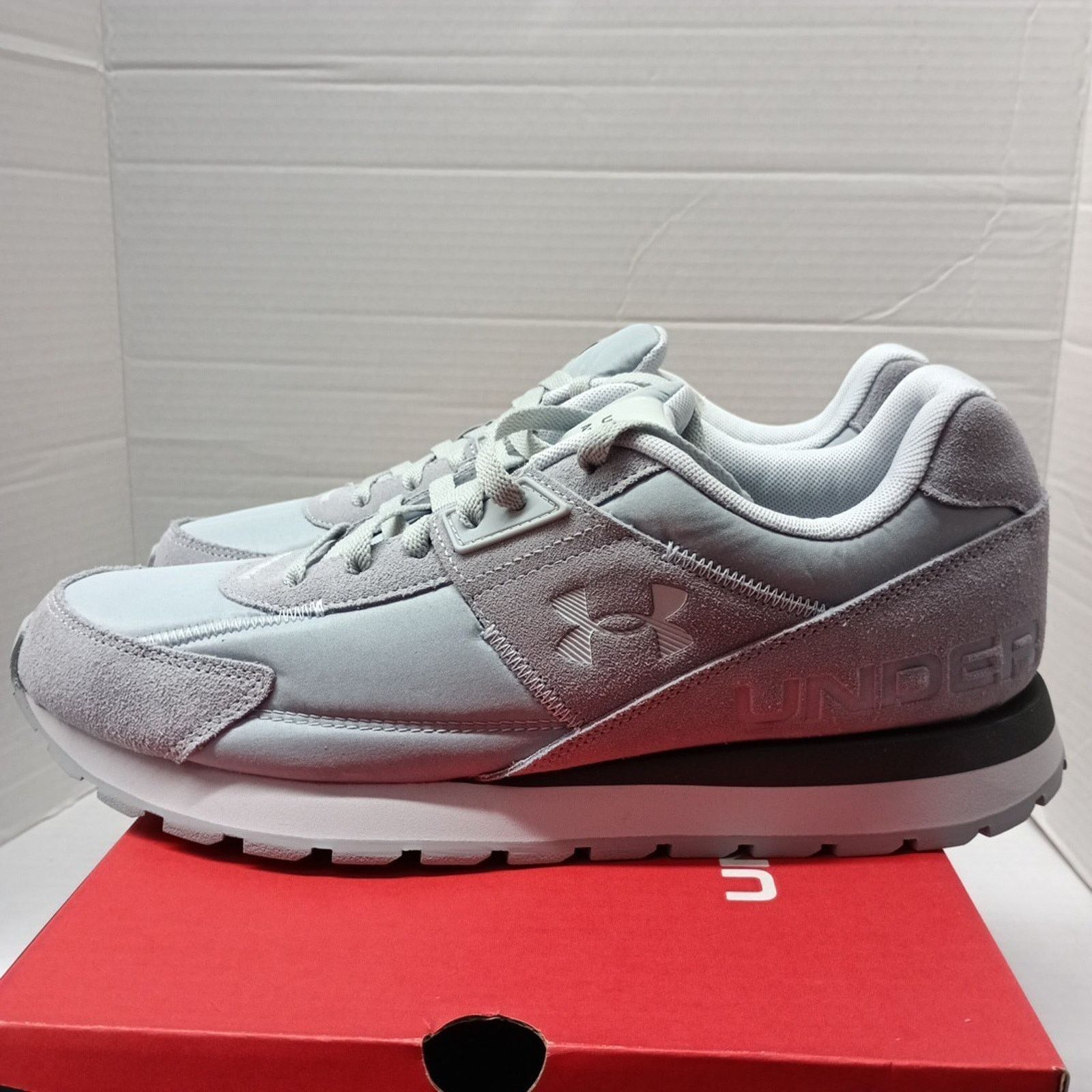 Under Armour Under Armour UA Essential Shoes Men’s Size 11.5 Running Gray Size US 11.5 / EU 44-45 - 3 Thumbnail