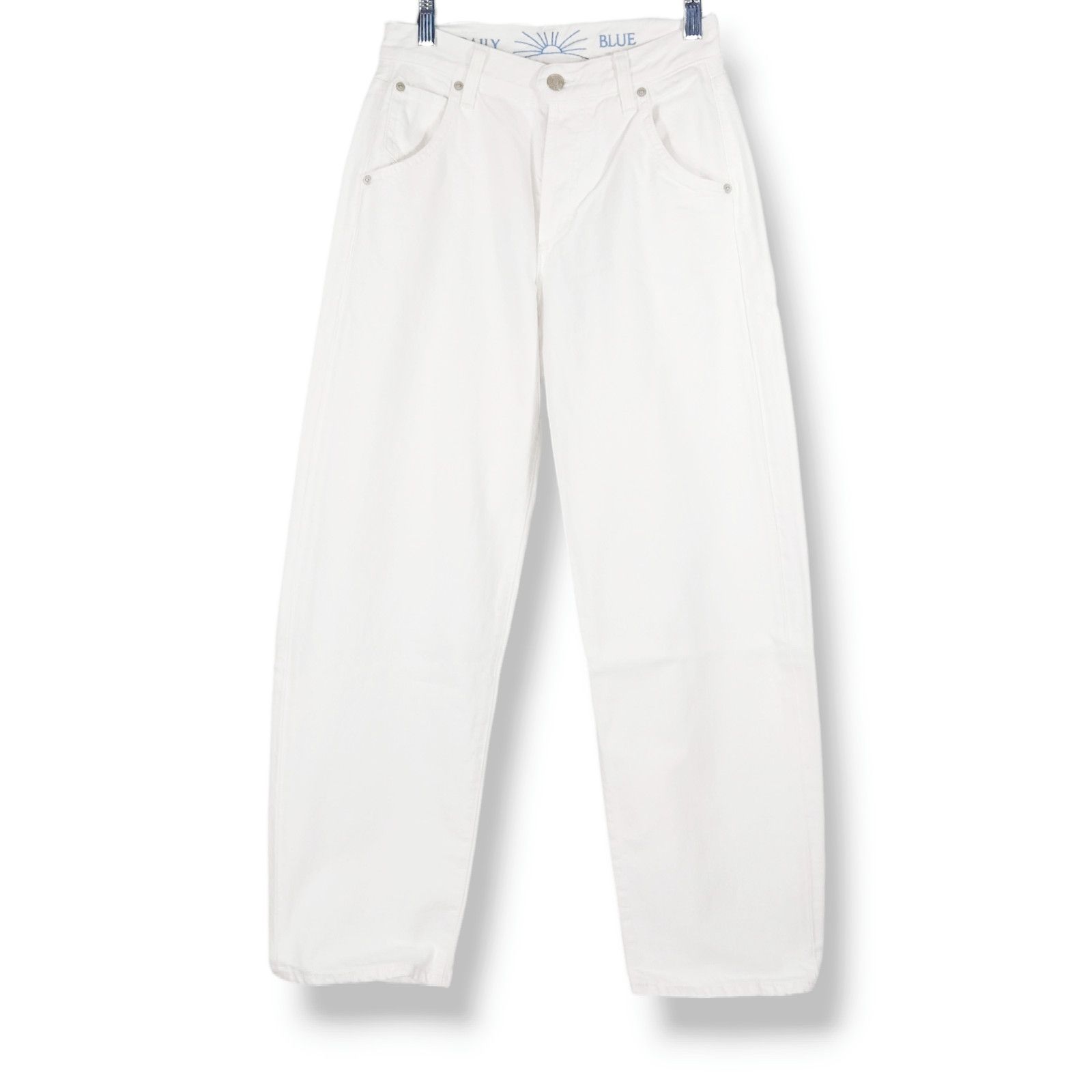 AG Adriano Goldschmied NWT Daily Blue Adriano Goldschmied Mantra Barrel Jeans Sz 24 Size 24" / US 00 / IT 34 - 4 Thumbnail