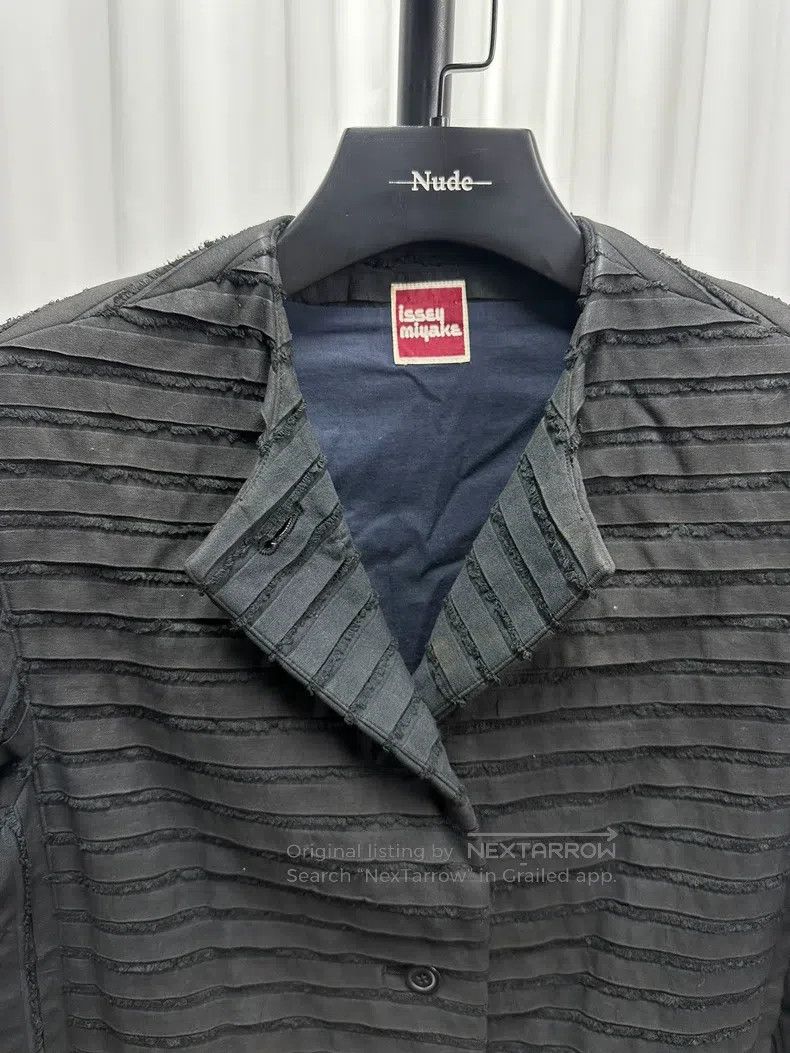 Issey Miyake Issey Miyake Red Label Destroyed Pleated Jacket Size US S / EU 44-46 / 1 - 7 Thumbnail