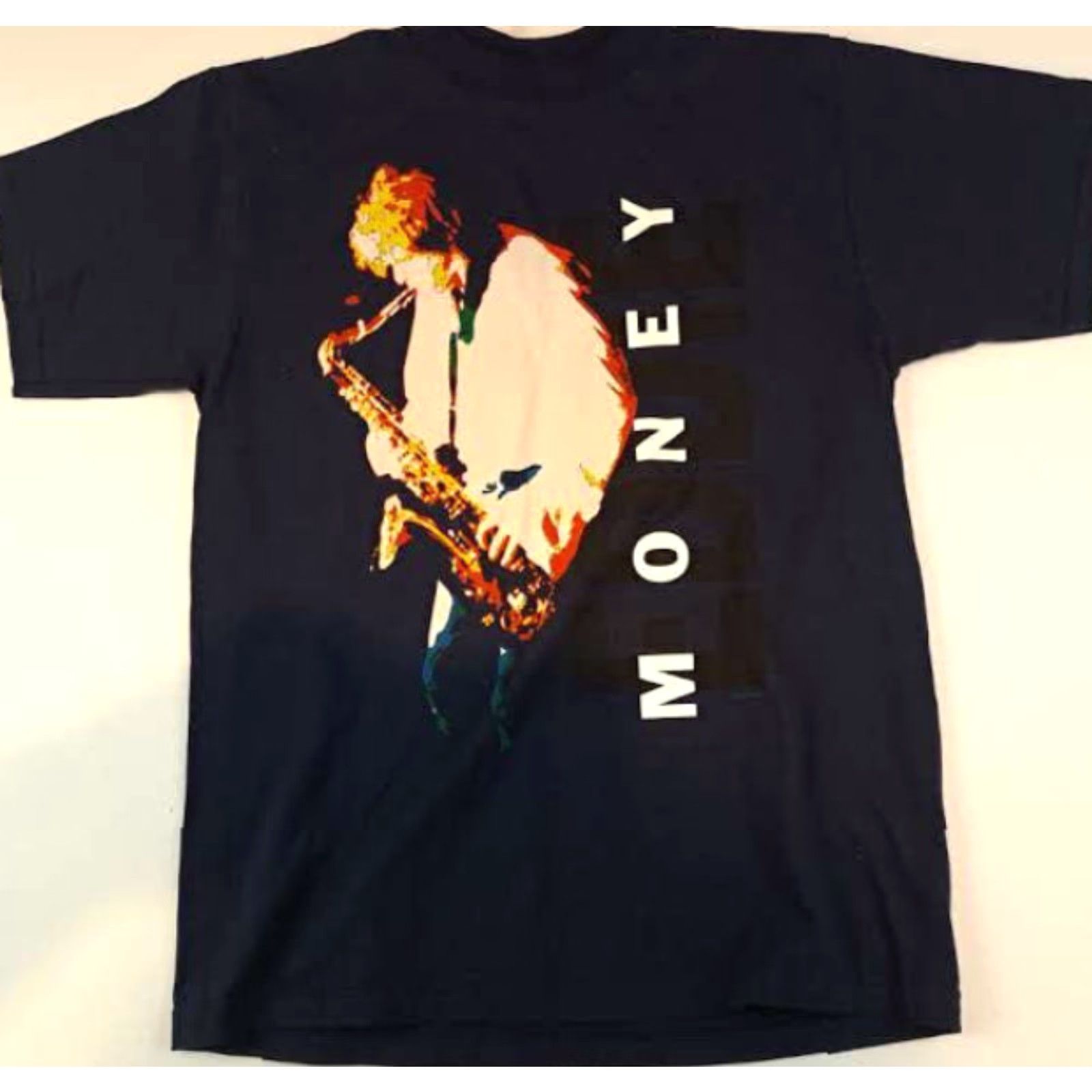 Tultex VINTAGE Eddie Money Rock&Roll 1995 Love Money Tour T-Shirt L Men Navy Tultex USA 28in Size US L / EU 52-54 / 3 - 2 Thumbnail