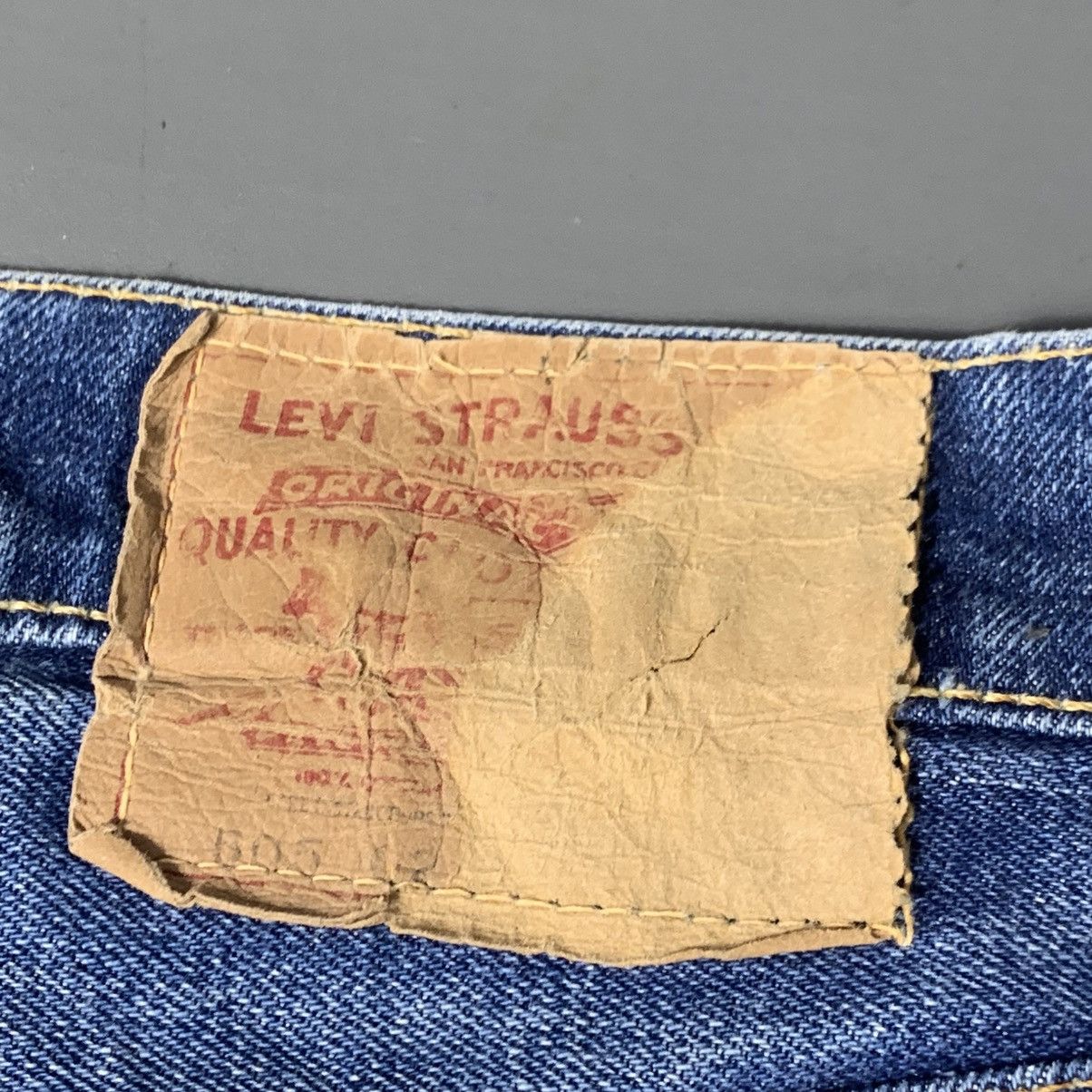 Levi's True Vintage Levis Big E 60s First OG 505 Button 5 Size US 30 / EU 46 - 11 Thumbnail