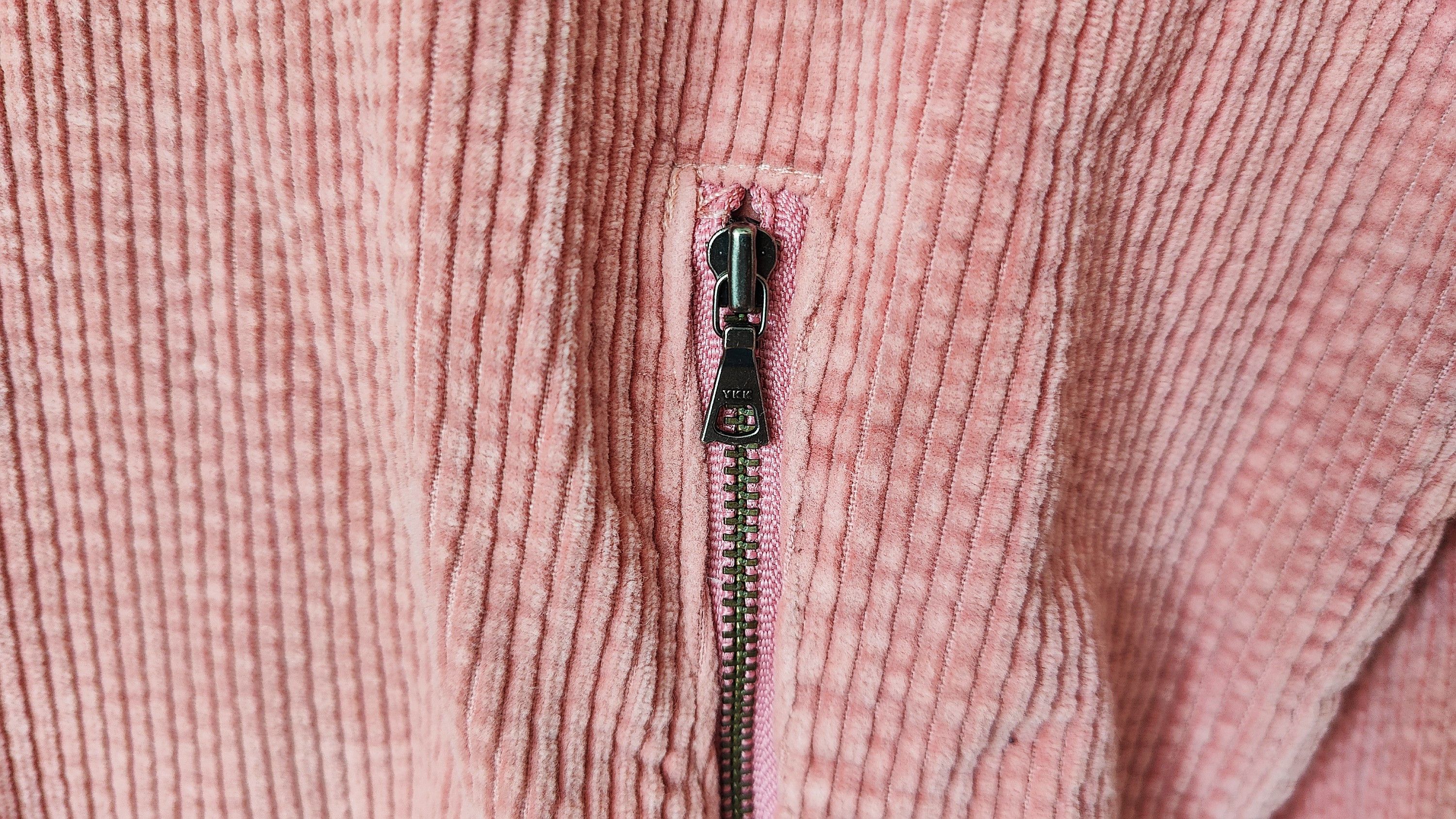 Japanese Brand Ones Stroke Tokyo Corduroy Dusty Pink Hooded Sweatshirt Size US M / EU 48-50 / 2 - 3 Thumbnail