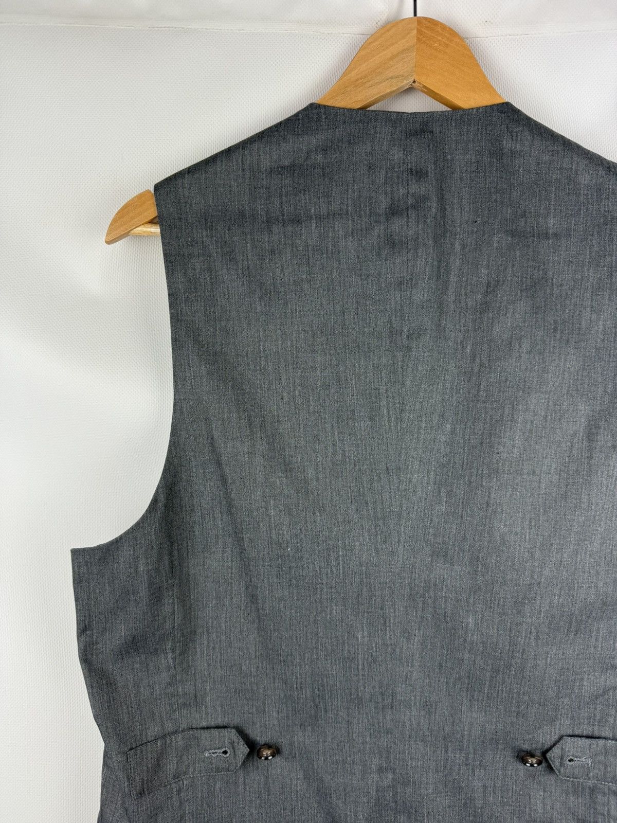 Suitsupply Suitsupply Amsterdam Silk Linen Sleeveless Vest Waistcoat Size 40R - 13 Thumbnail