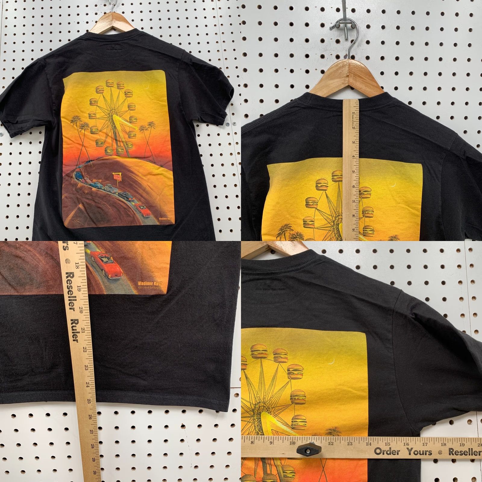 Vintage In N Out Shirt Black 70th Anniversary Burger Ferris Wheel Graphic 2013 16.5x25 Size US S / EU 44-46 / 1 - 9 Thumbnail
