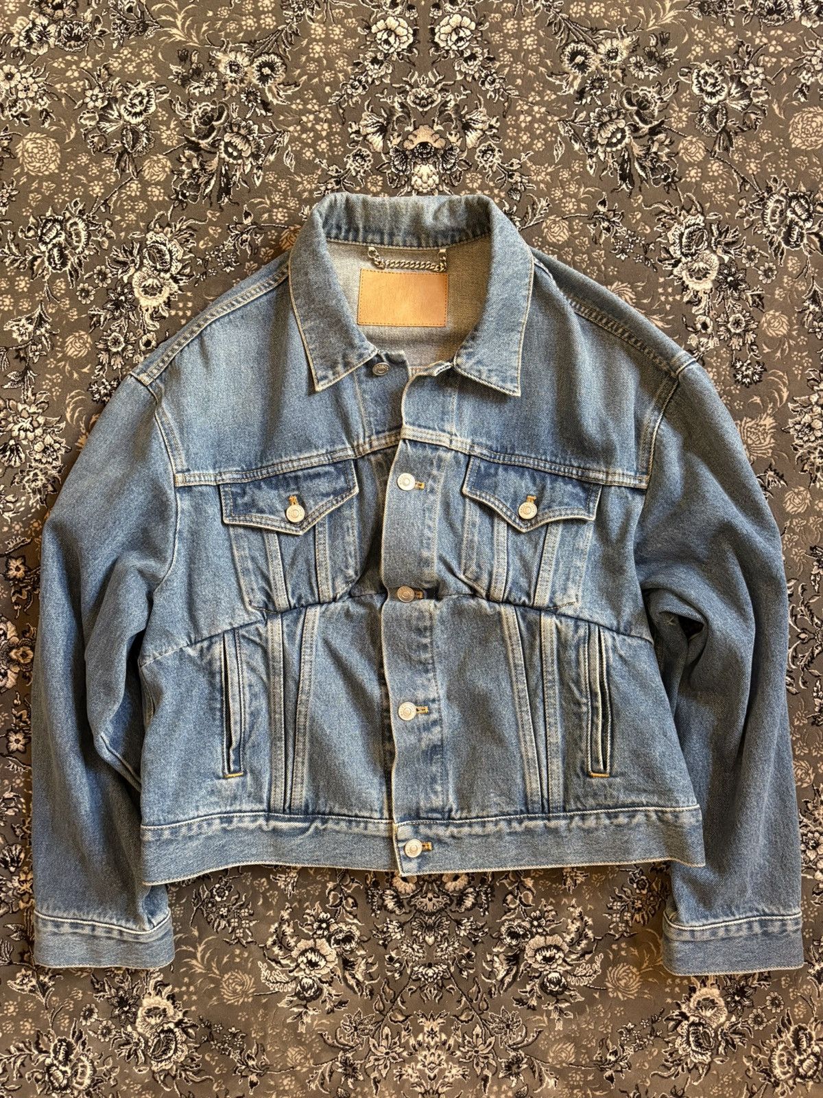 Balenciaga AW16 Swing Denim Jacket