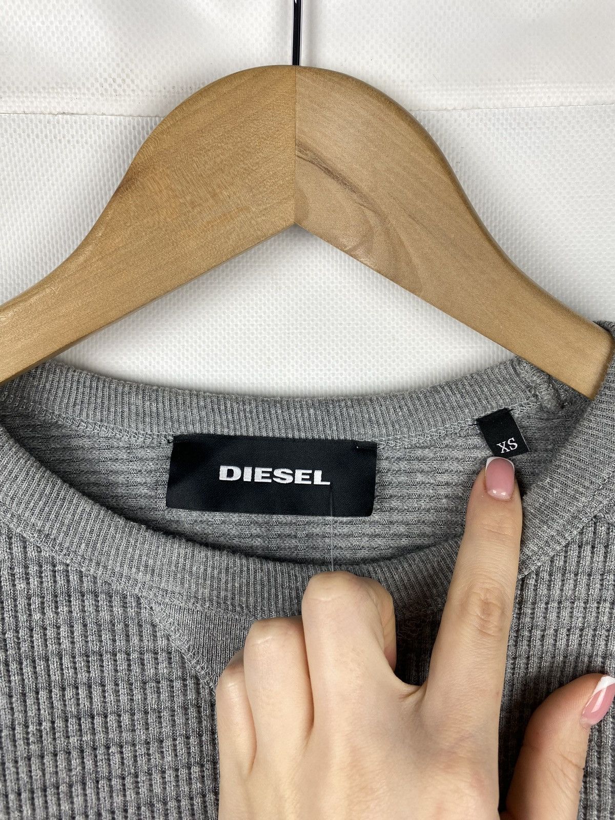 Diesel Diesel men’s knitted sweater pullover size Xs Size US XS / EU 42 / 0 - 9 Thumbnail