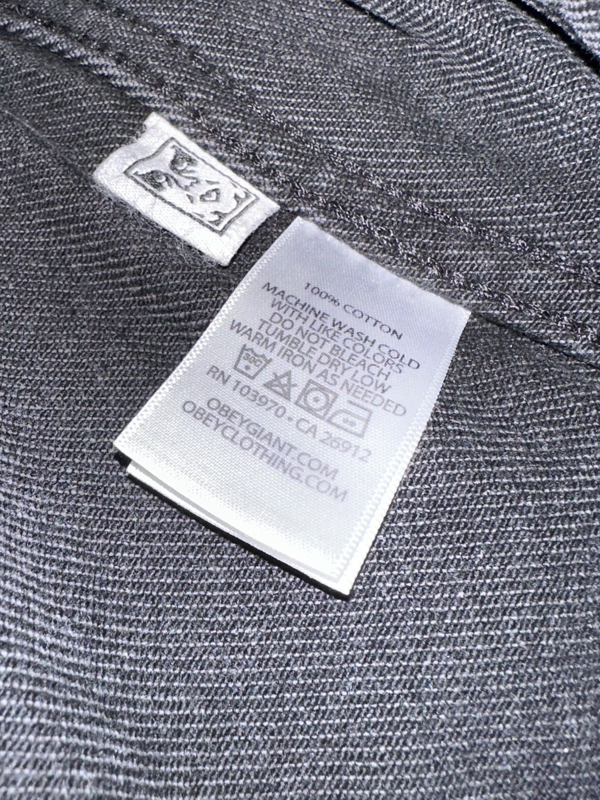 Obey Obey Propaganda Dreams Black Denim Jacket Urban Outfitters Size US M / EU 48-50 / 2 - 12 Thumbnail