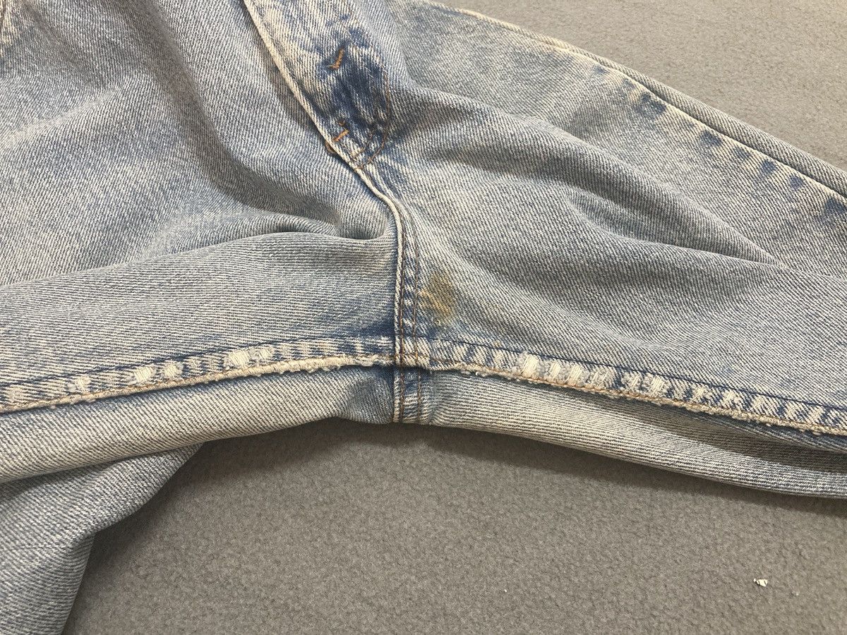 Levi's Vintage 80’s Levis 519 orange tab jeans Made in USA Size US 35 - 14 Thumbnail