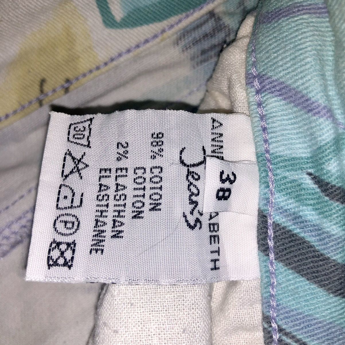 Designer × Japanese Brand × Jean Paul Gaultier ANNE ELISABETH DENIN JEANS FULL PRINT Size 28" / US 6 / IT 42 - 22 Thumbnail