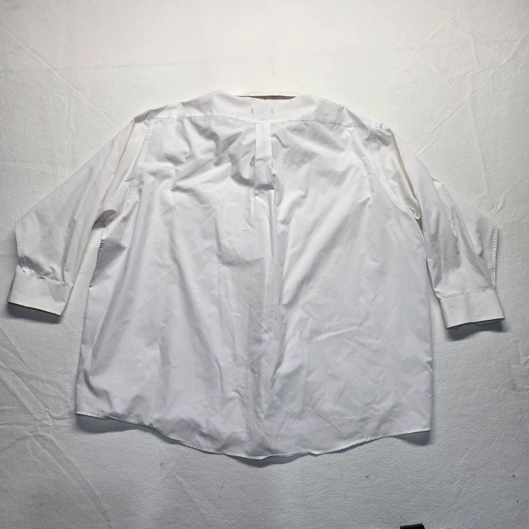Vintage Christopher Hart Shirt Dress Shirt Men 20 White Long Sleeve Button-Down Oxford Solid 20 Size US XXL / EU 58 / 5 - 8 Thumbnail