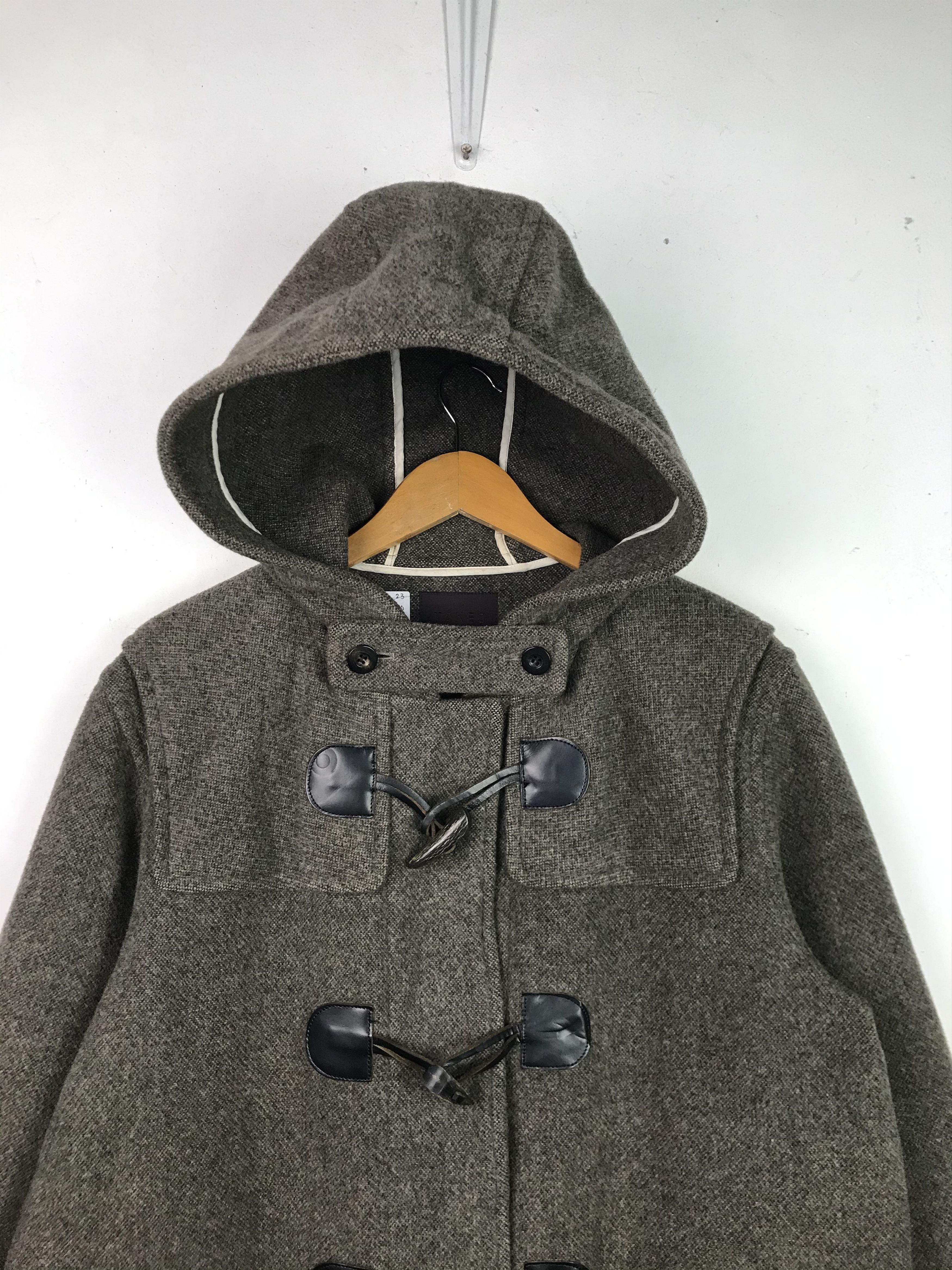 Japanese Brand × Takeo Kikuchi × Vintage Vintage Takeo Kikuchi Duffle Wool Jacket Size US L / EU 52-54 / 3 - 3 Thumbnail