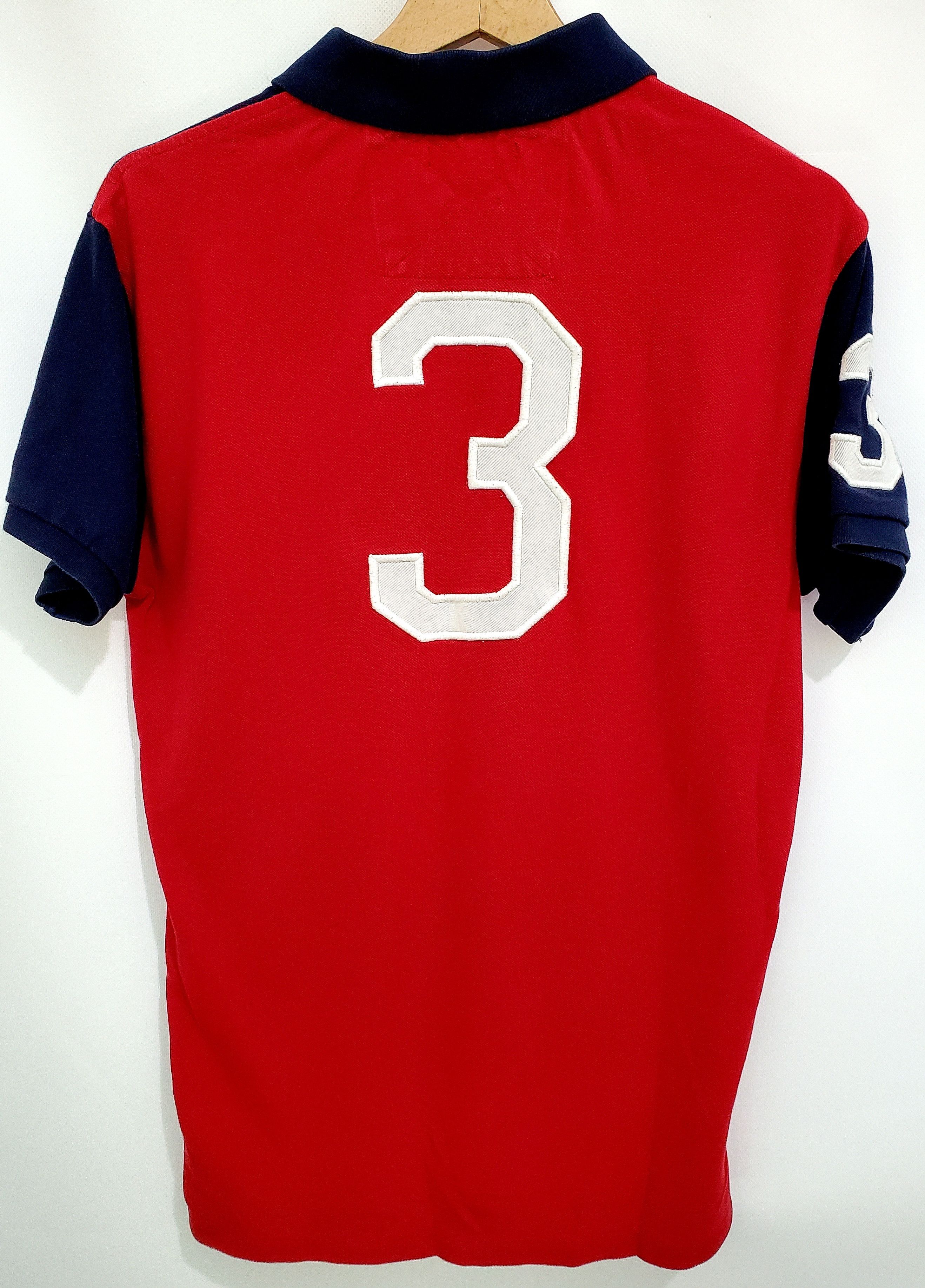 Polo Ralph Lauren × Vintage Vintage Polo Ralph Lauren Polo T Shirt Rugby Mercer Big Logo Size US M / EU 48-50 / 2 - 2 Thumbnail
