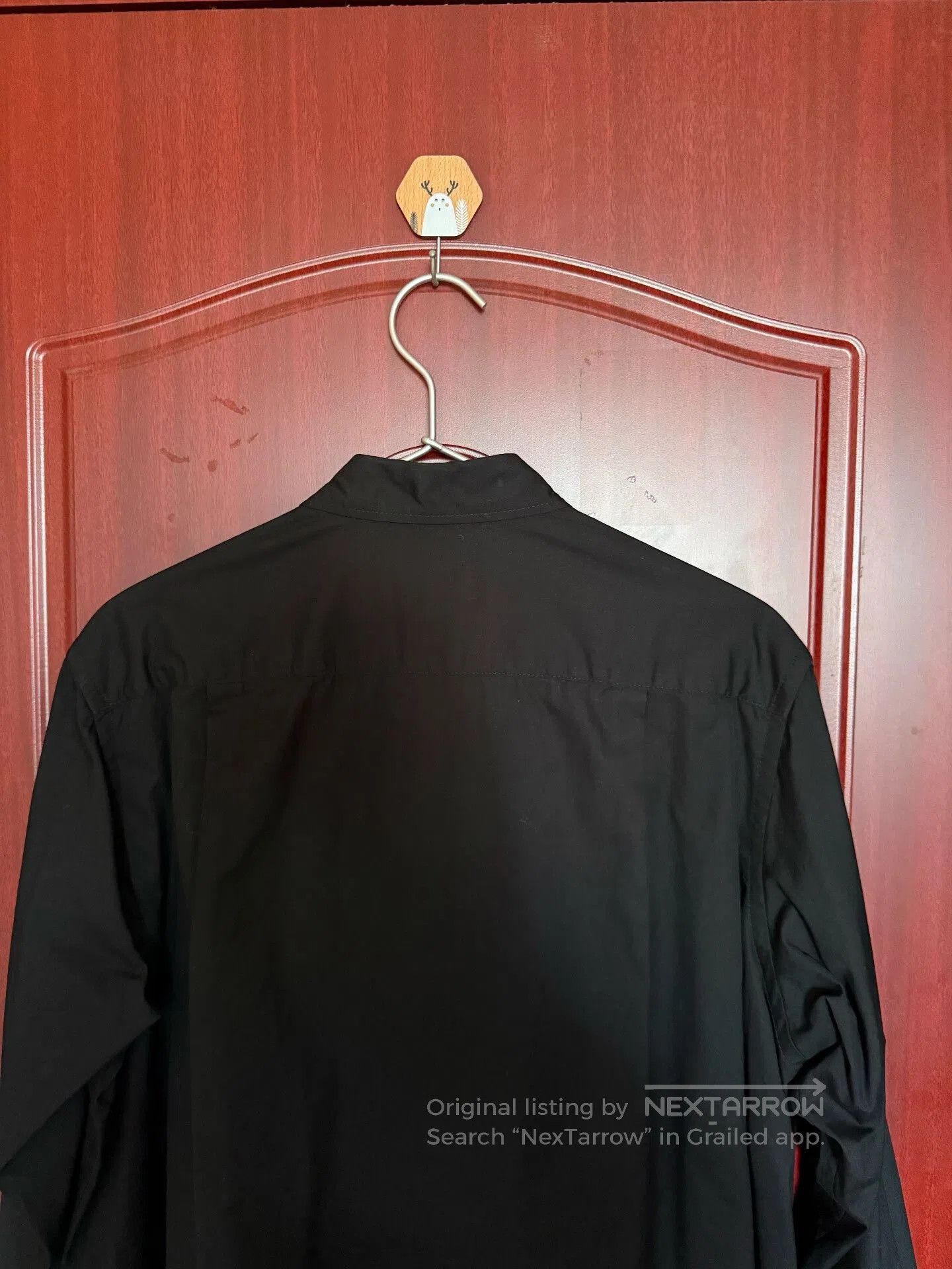 Yohji Yamamoto Yohji Yamamoto Black Cotton Shirt. Size US L / EU 52-54 / 3 - 9 Thumbnail