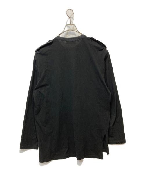 Yohji Yamamoto WILD SIDE YOHJI YAMAMOTO Strap Henley Neck Long Sleeve T Size US L / EU 52-54 / 3 - 2 Thumbnail