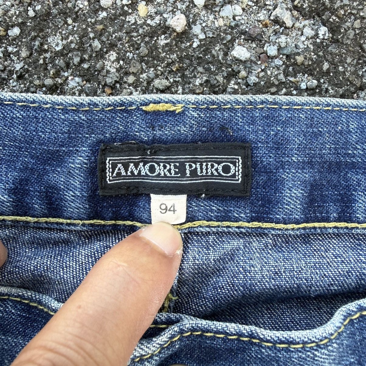 Japanese Brand VINTAGE AMORE DENIM RIPPEP JEAN PANTS Size US 38 / EU 54 - 6 Thumbnail