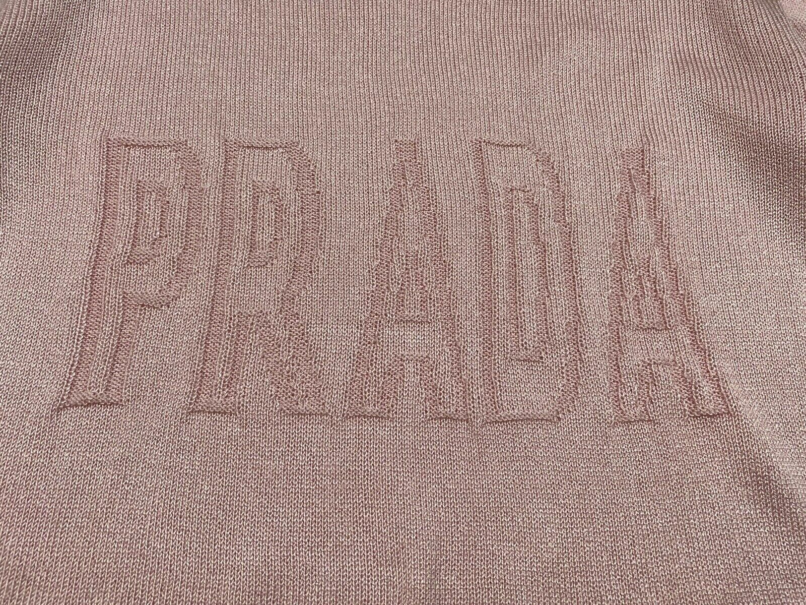 Prada Prada HNT Knit V-Neck Sweater Pullover Womens Size L / US 10 / IT 46 - 3 Thumbnail