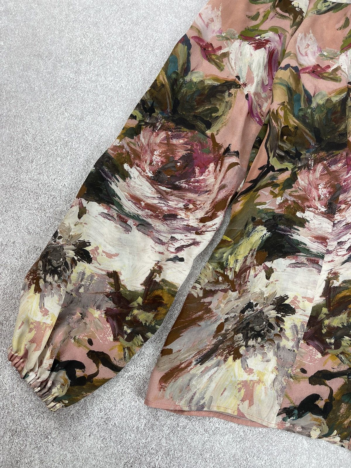 Dolce & Gabbana Dolce & Gabbana Floral Print Silk Blouse Shirt Size S / US 4 / IT 40 - 4 Thumbnail