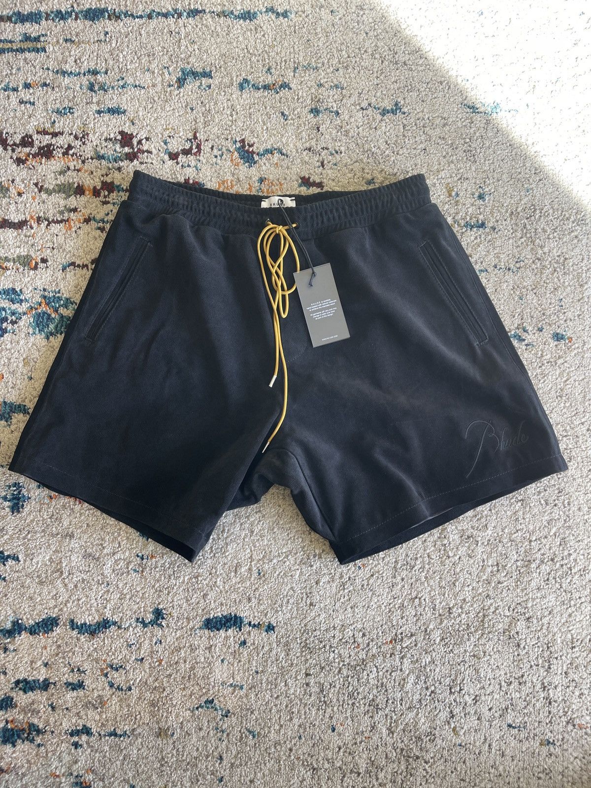 Rhude Rhude Suede Leather Shorts Size US 40 / EU 56 - 7 Thumbnail