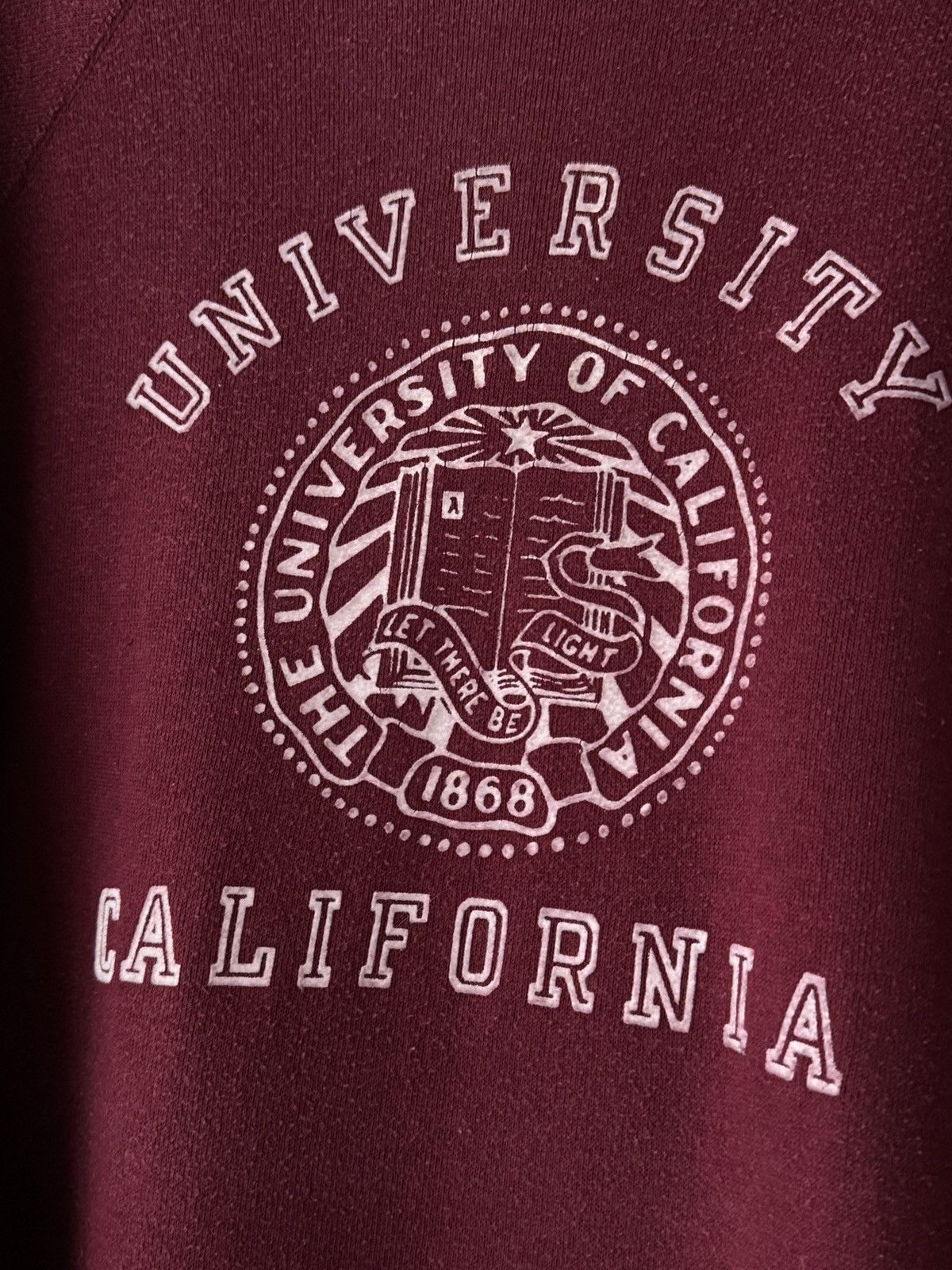 Champion × Vintage 1970s Vintage Champion USA UCLA Reverse Weave Sweatshirt Size US XL / EU 56 / 4 - 4 Thumbnail
