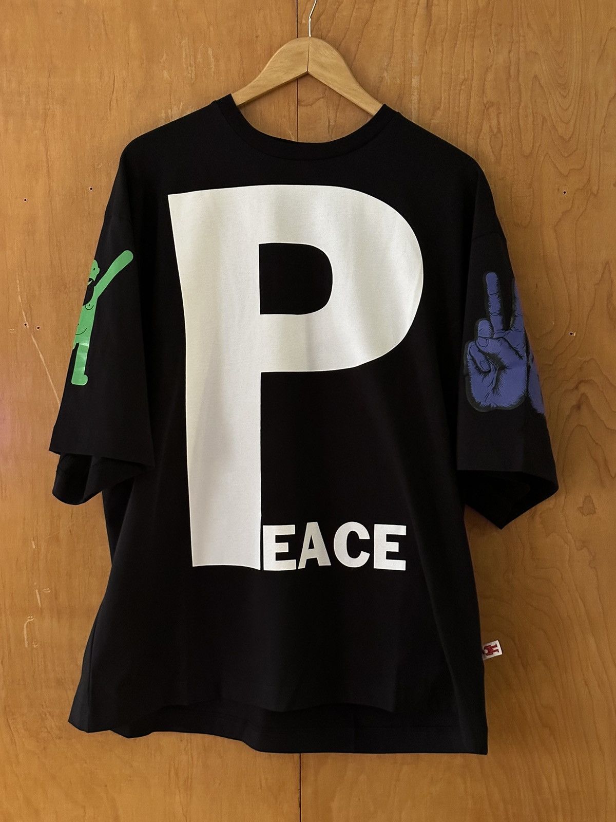 Walter Van Beirendonck Walter Van Beirendonck Peace oversized SS23 t-shirt Size US S / EU 44-46 / 1 - 6 Thumbnail