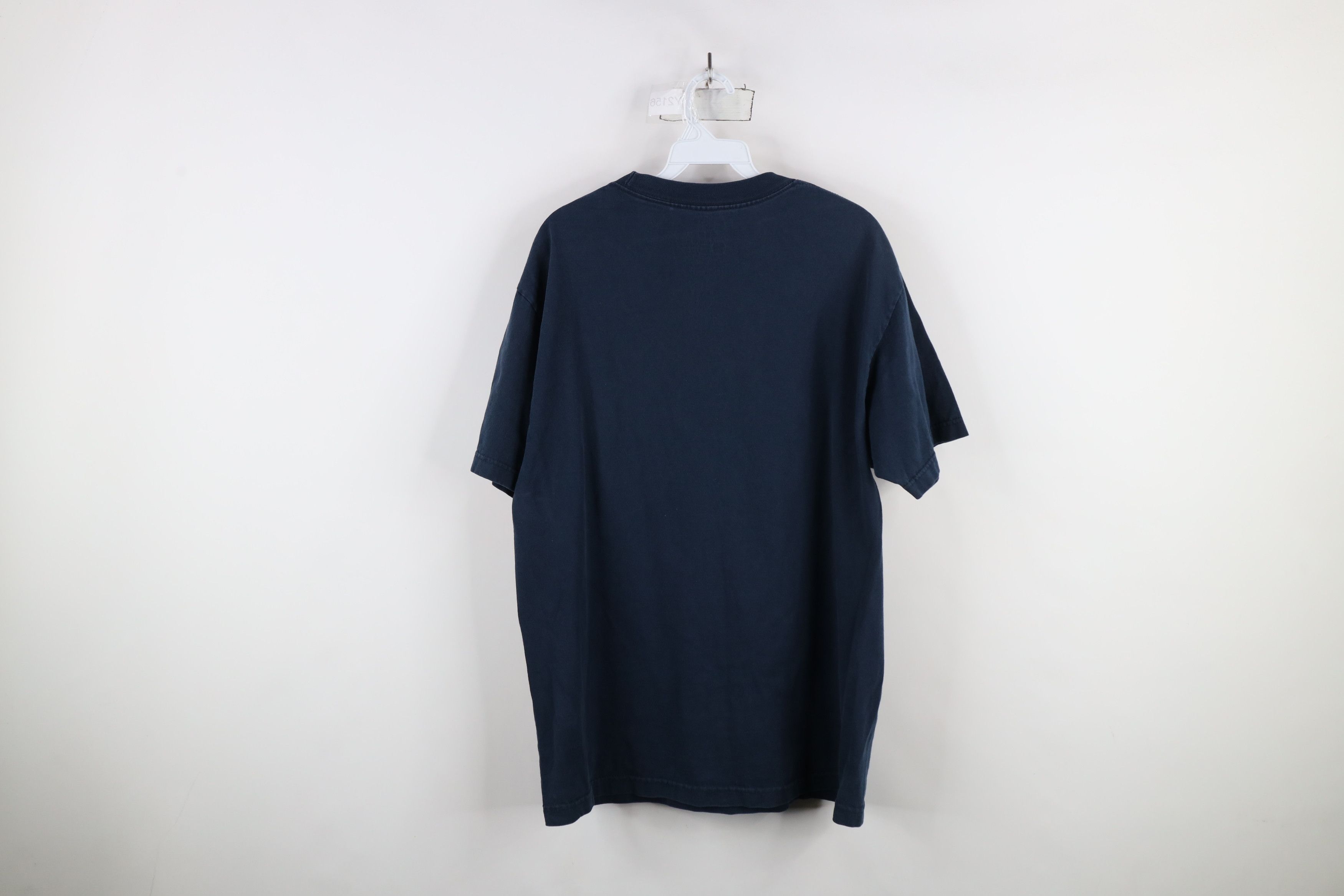 Nike × Vintage Vintage Nike Spell Block Letter Short Sleeve T-Shirt Blue Size US L / EU 52-54 / 3 - 9 Thumbnail