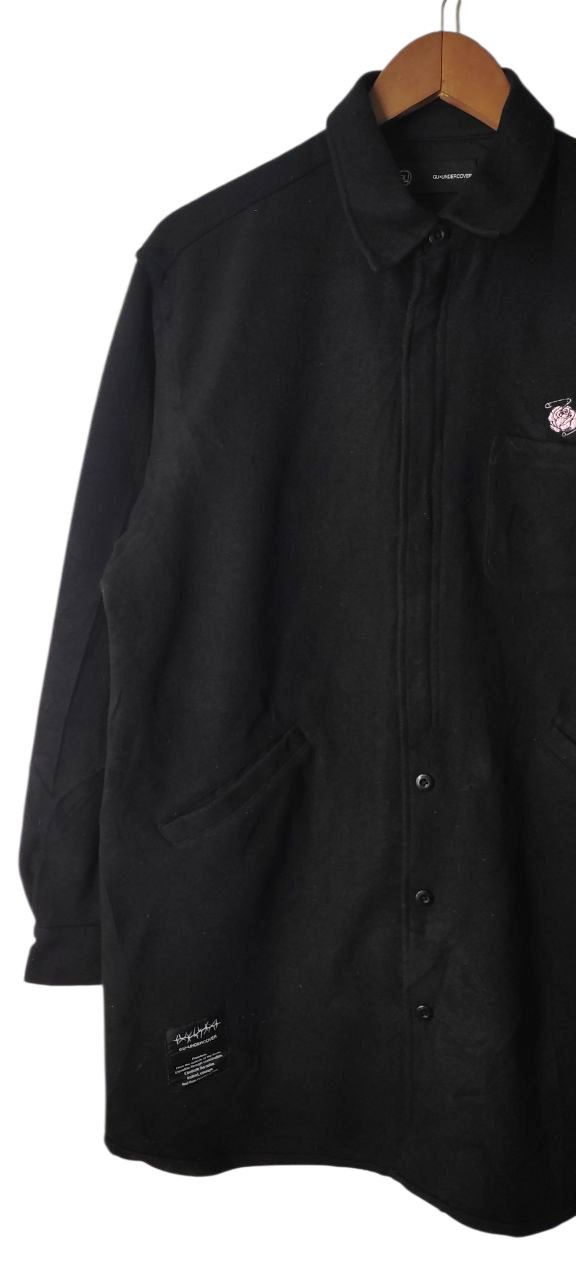 GU × Undercover GU X UNDERCOVER WOOL FLOWER PARKA JACKET Size US M / EU 48-50 / 2 - 4 Thumbnail