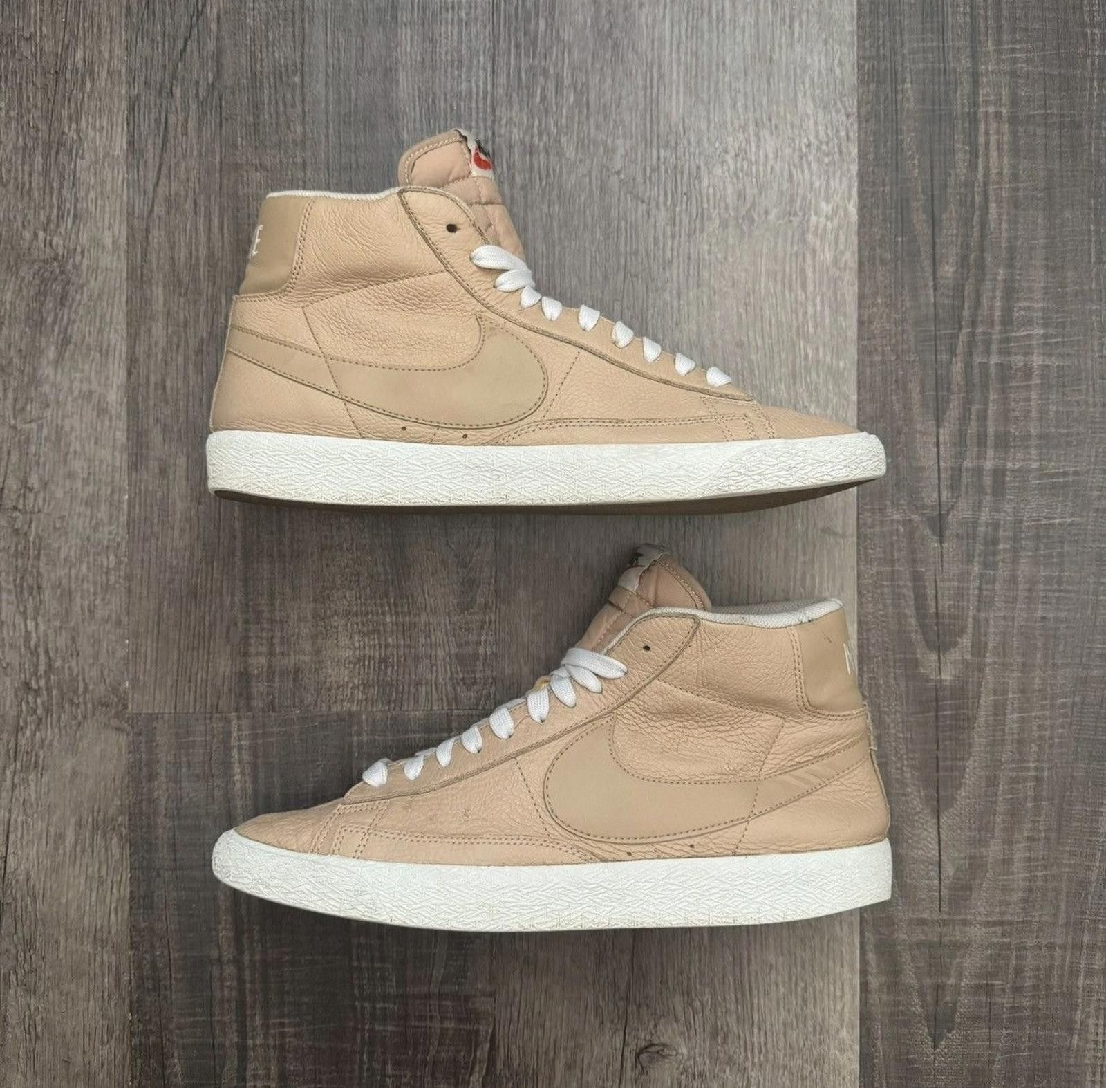 Nike NIKE • Blazer Mid Premium "Linen/Summit" (11M) Size US 11 / EU 44 - 2 Thumbnail