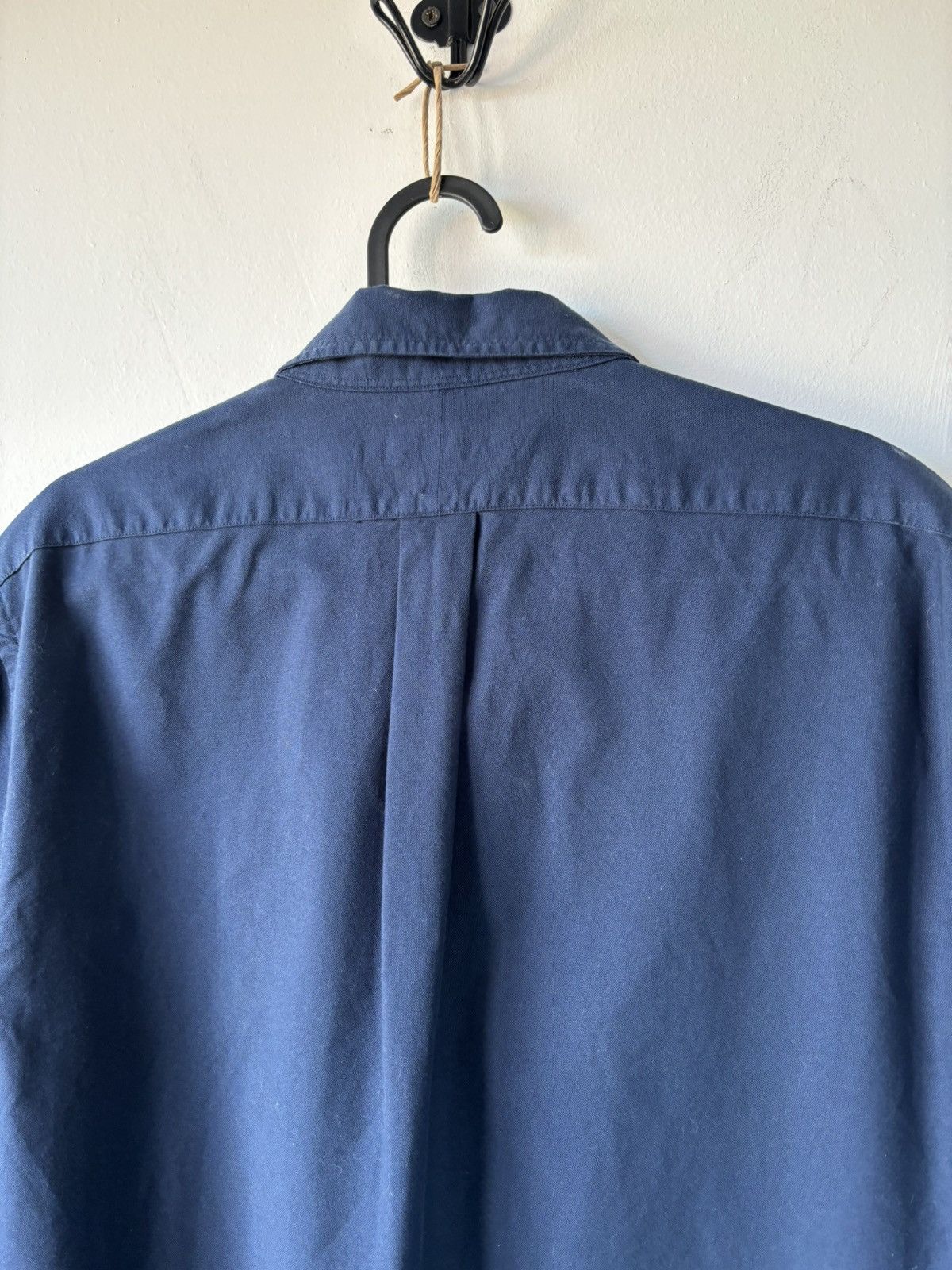 Polo Ralph Lauren × Ralph Lauren POLO RALPH LAUREN CLASSIC FIT TWILL SHIRT NAVY BLUE Size US L / EU 52-54 / 3 - 7 Thumbnail