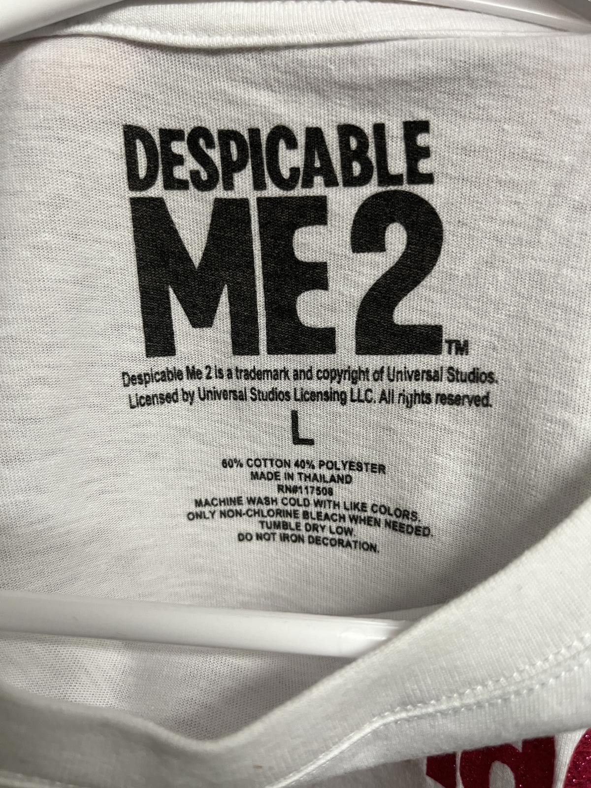 Designer Despicable Me 2 Movie Promo T-shirt Cyclops Junior Tee Size L / US 10 / IT 46 - 2 Thumbnail