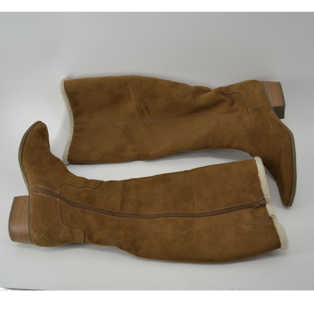 Other ANA Arden Brown Boots Knee High Winter Faux Suede Size 11 Size US 11 / IT 41 - 11 Thumbnail