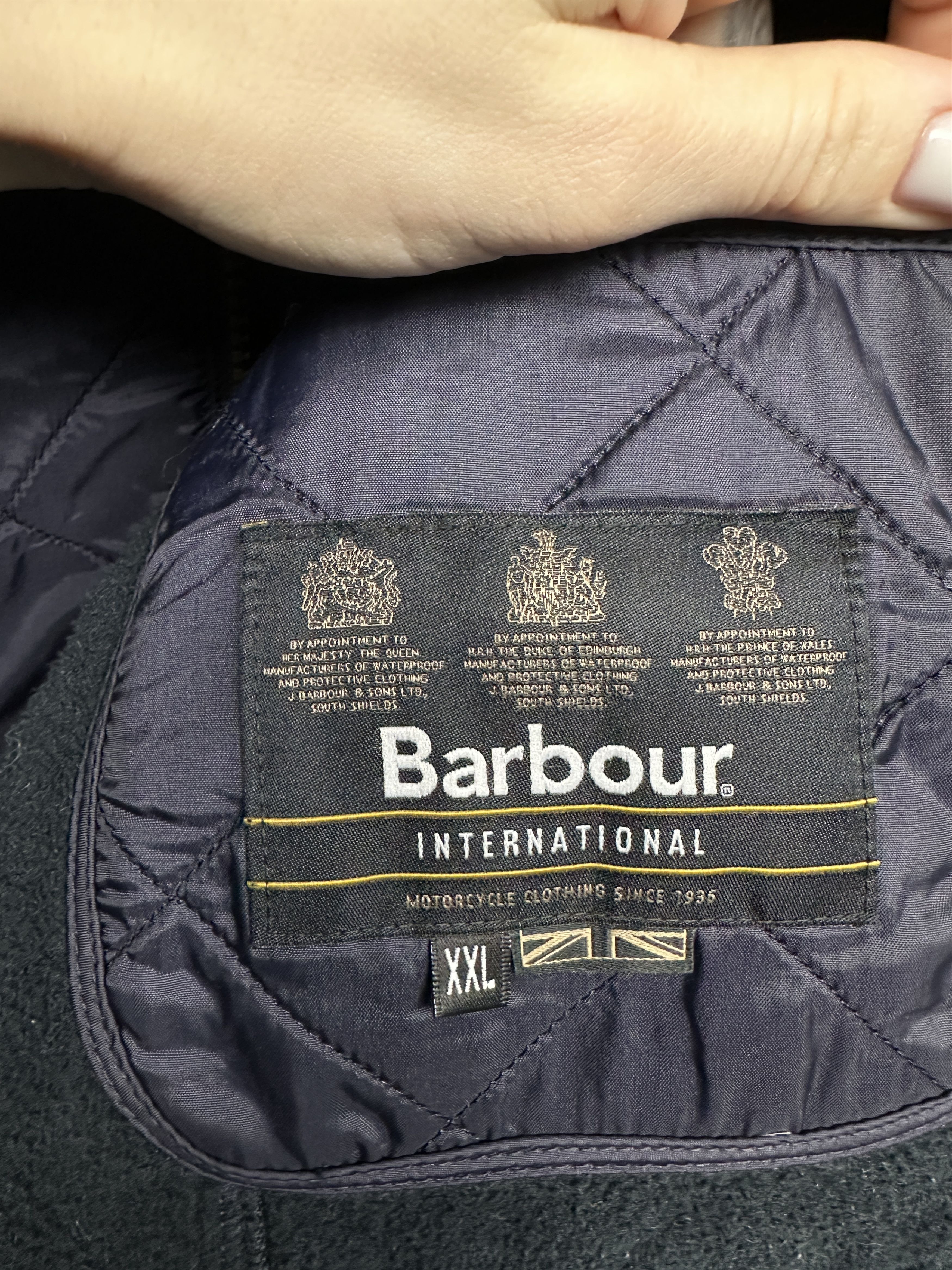 Barbour Barbour International Mens Ariel Polarquilt Quilted Jacket Size US XXL / EU 58 / 5 - 5 Thumbnail