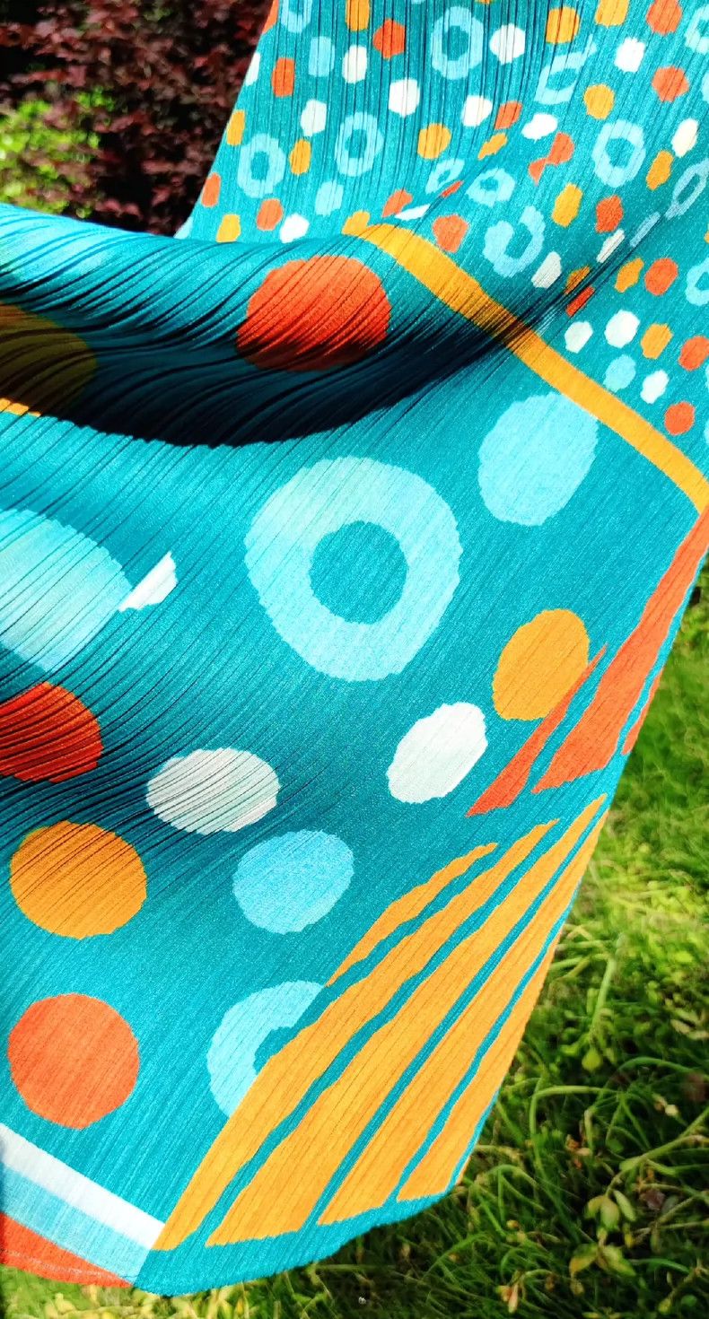 Issey Miyake Issey Miyake size:4 Blue vintage Yayoi Kusama donut skirt Size M / US 6-8 / IT 42-44 - 4 Thumbnail