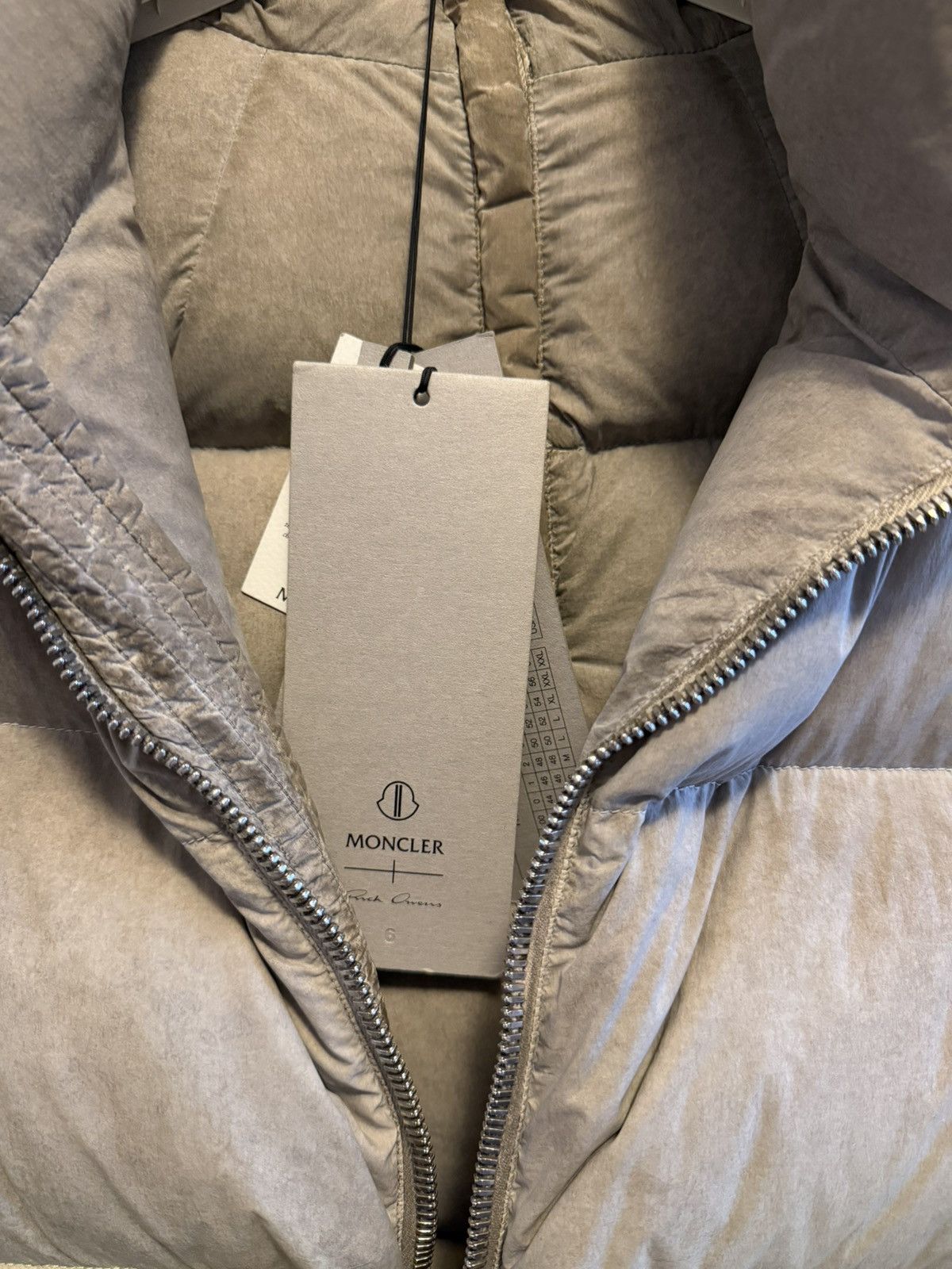 Moncler × Rick Owens Moncler x Rick Owens cropped Acid Degrade Puffer Size US S / EU 44-46 / 1 - 7 Thumbnail