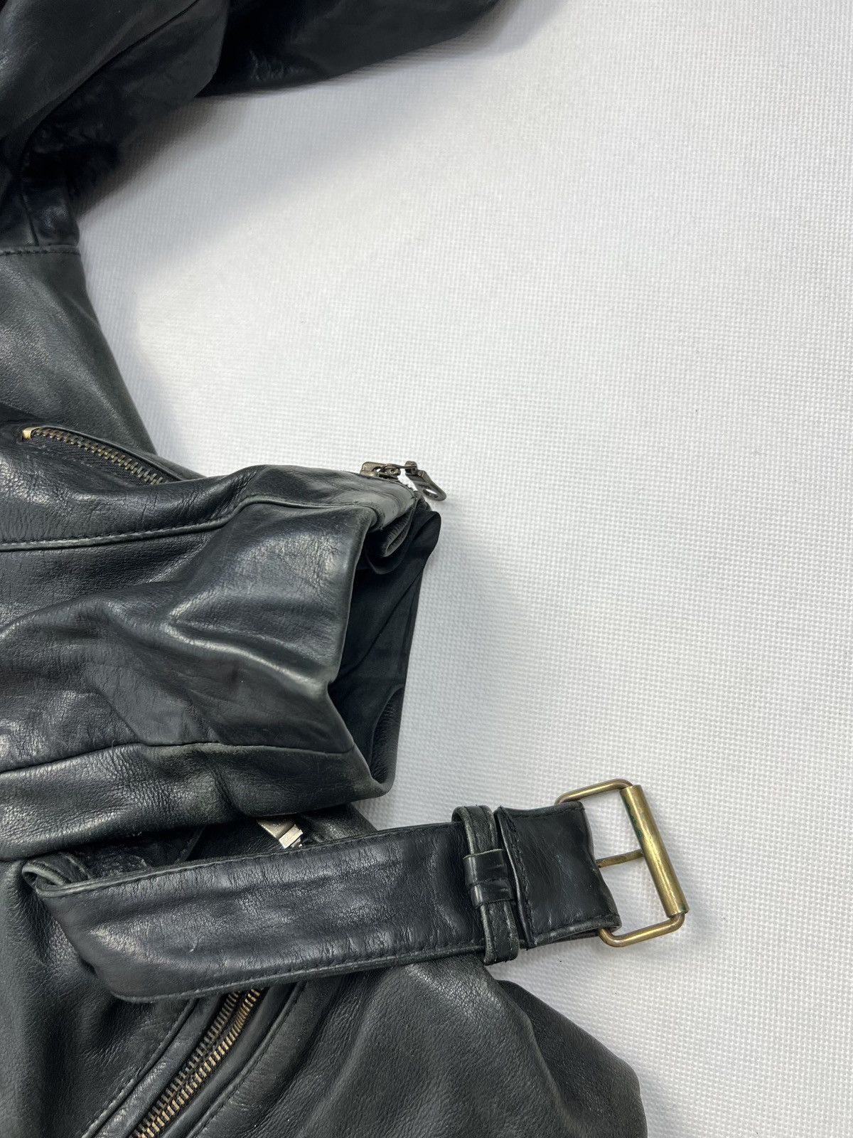 Other Heavy Leather Ramones Akaso International Vintage 90’s Size US M / EU 48-50 / 2 - 7 Thumbnail