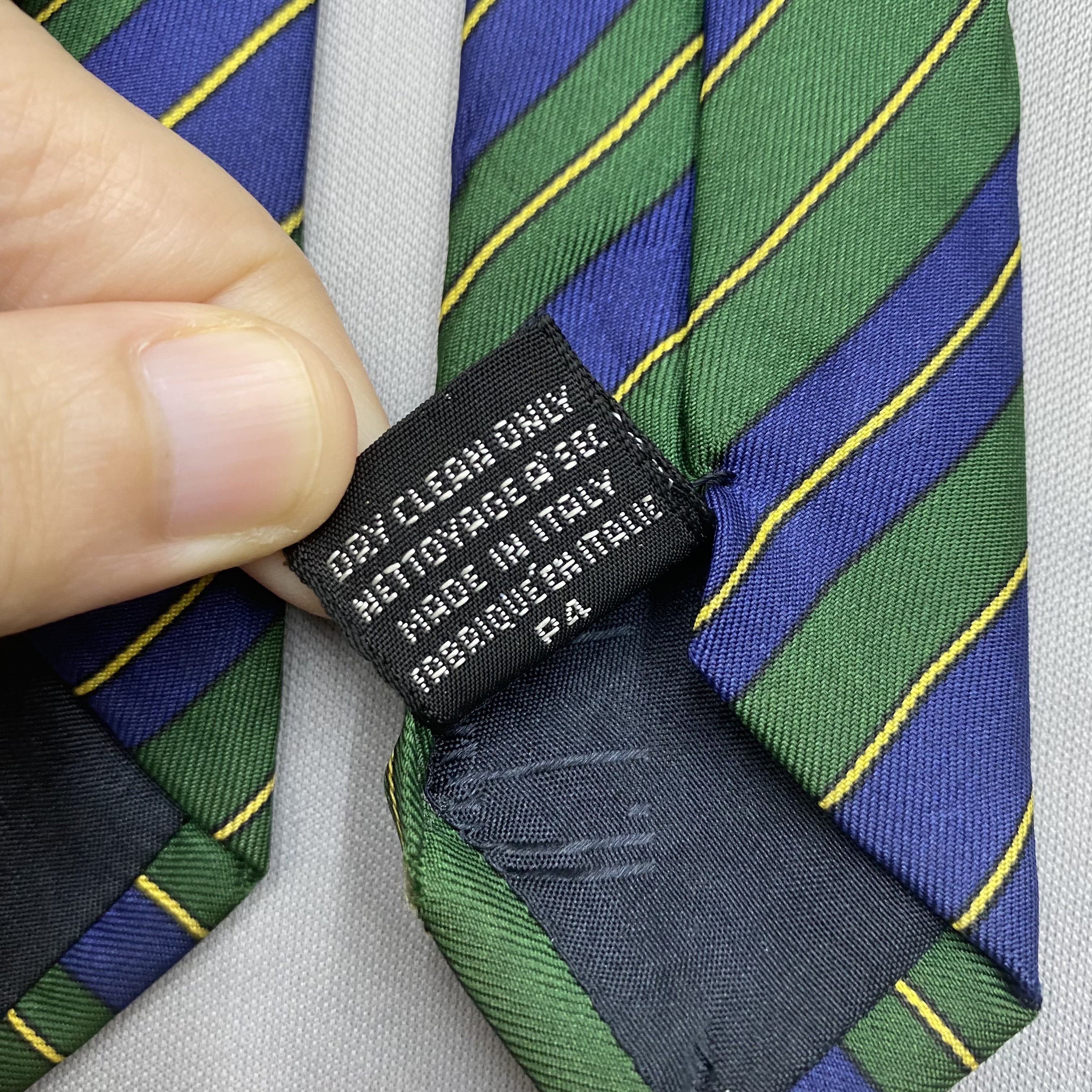 Alfred Dunhill Vintage Alfred Dunhill SILK Necktie Cravate Pure Silk Size ONE SIZE - 7 Thumbnail