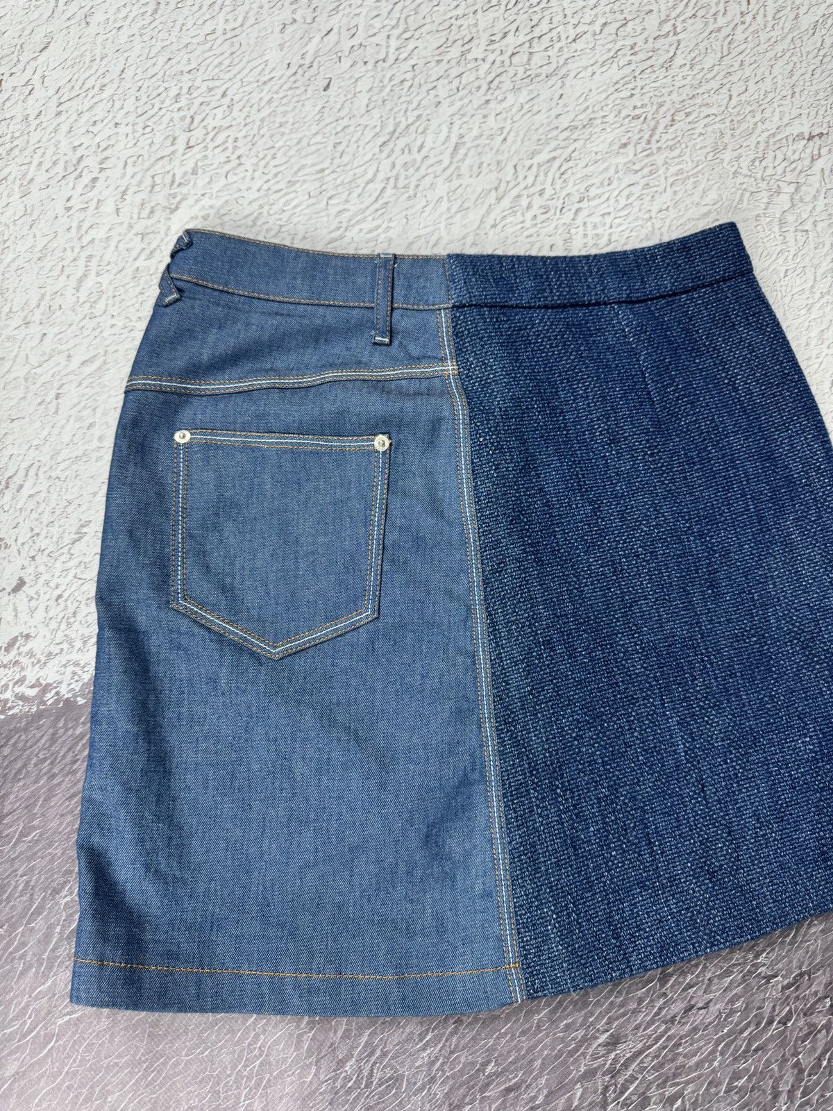 Sonia Rykiel Sonia by Sonia Rykiel denim mini jeans skirt Size 27" / US 4 / IT 40 - 12 Thumbnail