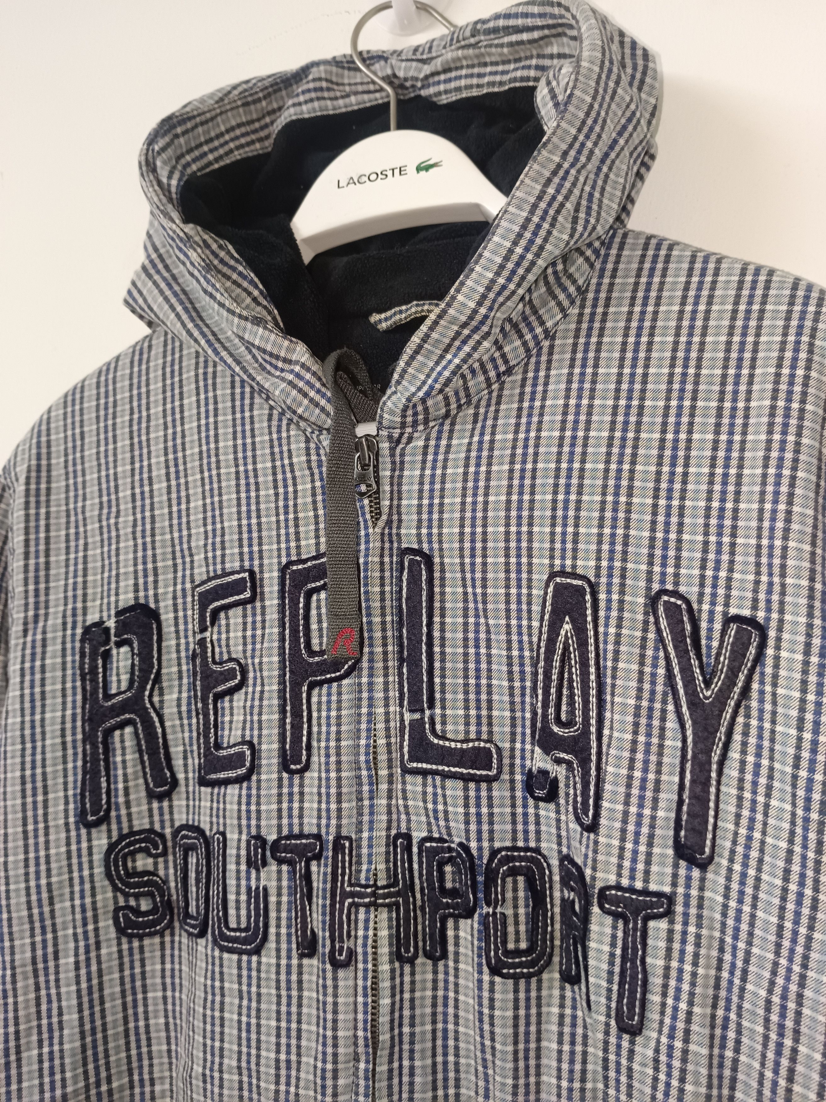 Replay × Vintage Vintage Y2K Replay Jacket Hoodie Plain Size US M / EU 48-50 / 2 - 2 Thumbnail