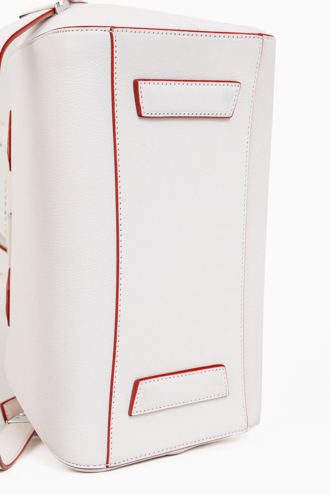 Givenchy Givenchy Sugar Goatskin White Antigona Top Handle Handbag Size ONE SIZE - 5 Thumbnail