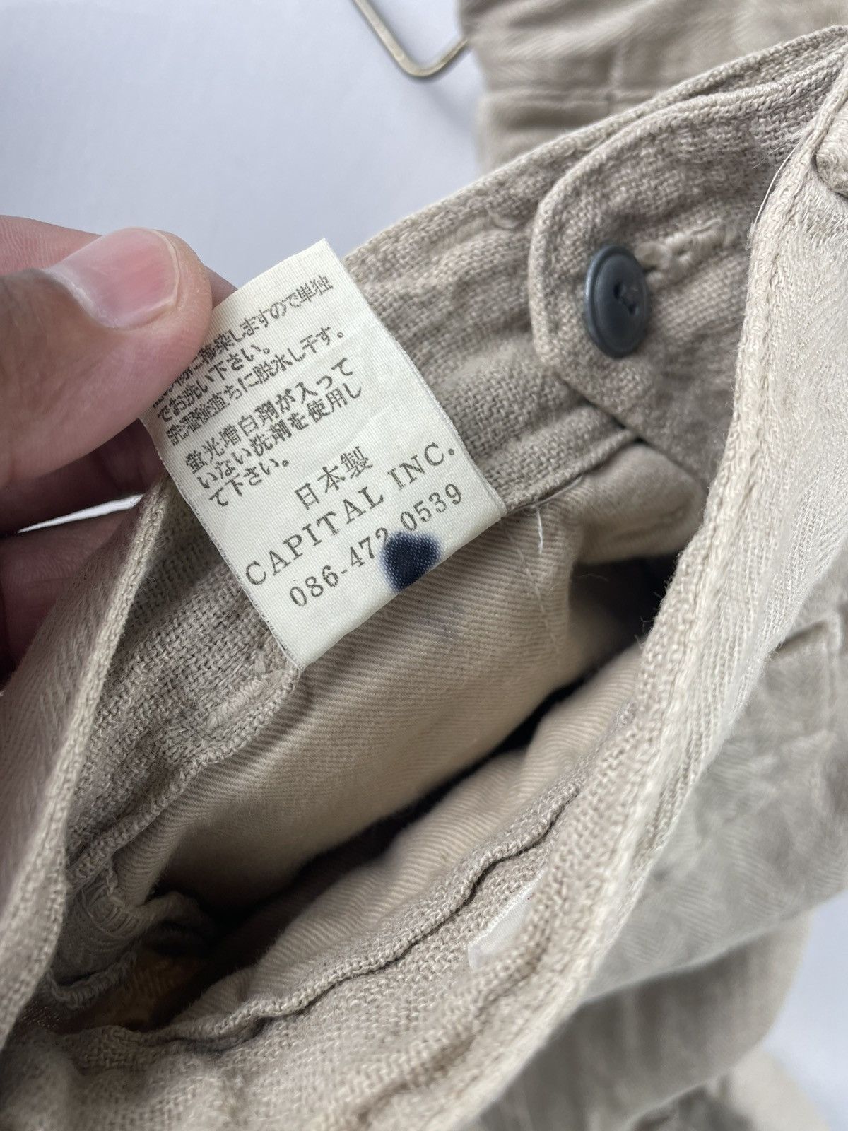 Kapital Kapital Cargo Pants Military Style Made in Japan Size US 30 / EU 46 - 13 Thumbnail