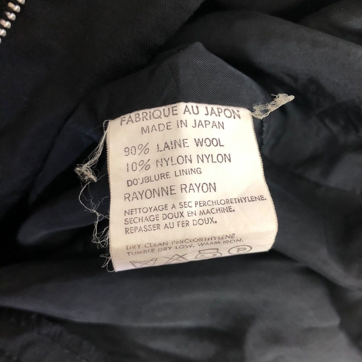 Yohji Yamamoto Y’s Yohji Yamamoto A/W 2011 Deconstructed Wool Pants Size 28" / US 6 / IT 42 - 6 Thumbnail
