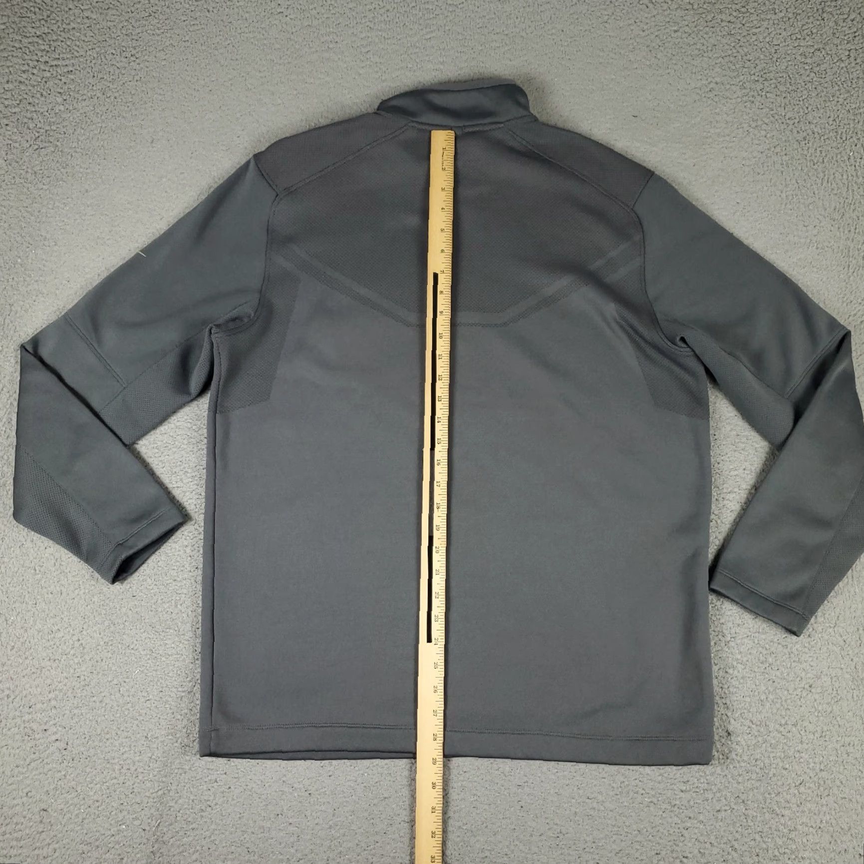 Nike Nike Sweatshirt Mens Large Gray 1/4 Zip Pullover Mock Neck Logo Swoosh Vintage No Size US L / EU 52-54 / 3 - 7 Thumbnail
